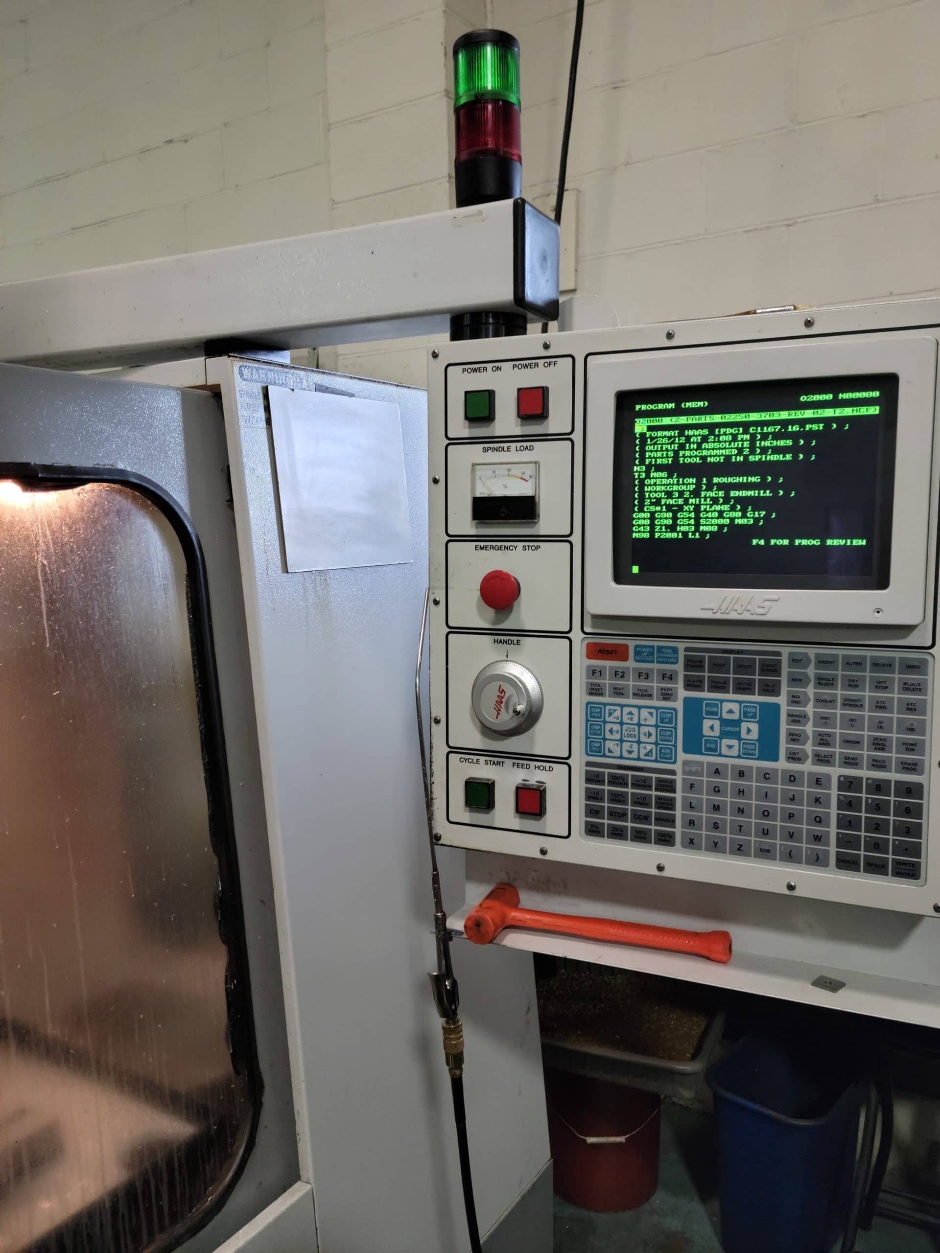 Haas VF-2 VMC, 1996 - New Vector Drive Installed - Image 6
