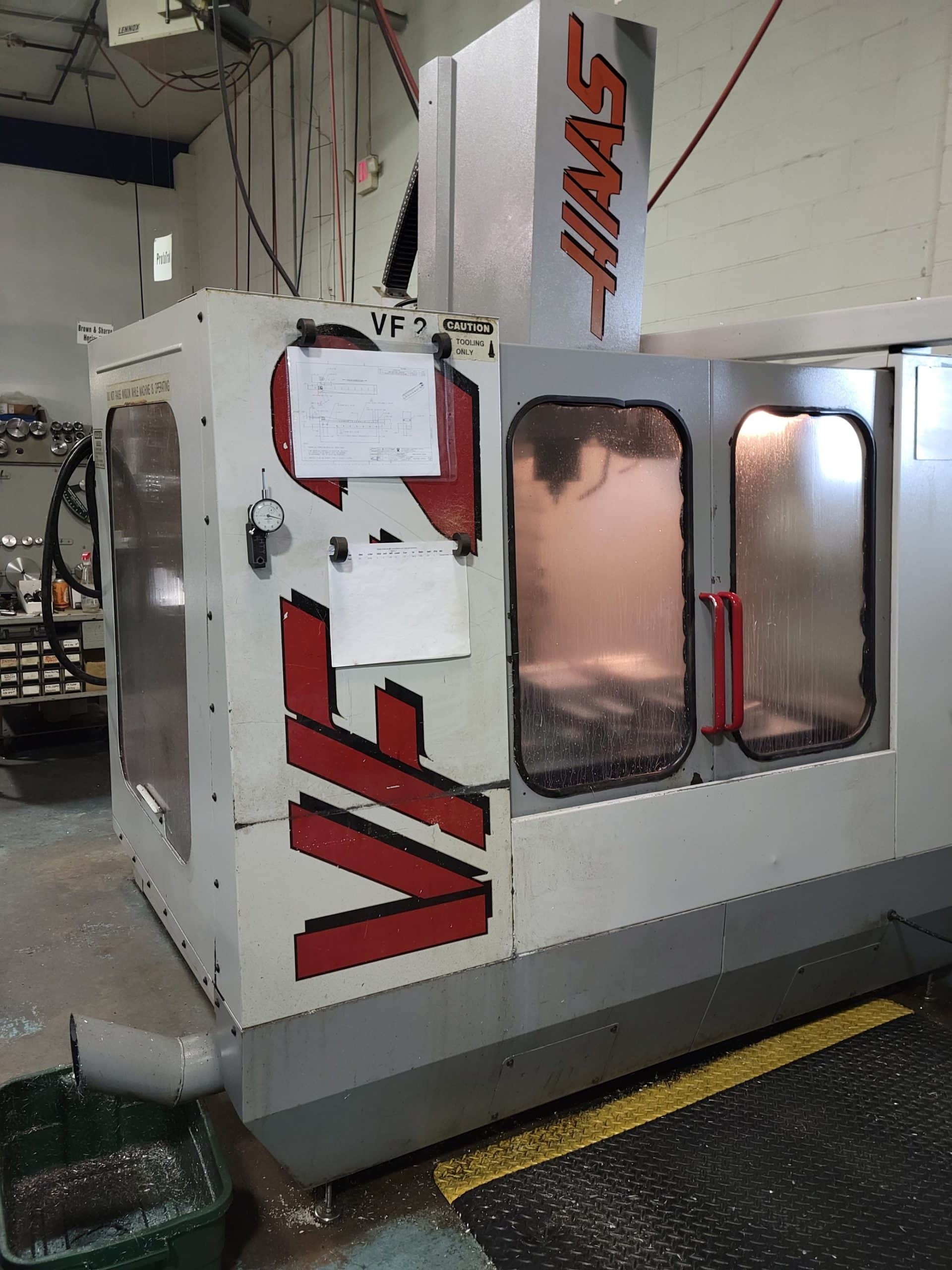 Haas VF-2 VMC, 1996 - New Vector Drive Installed - Image 3
