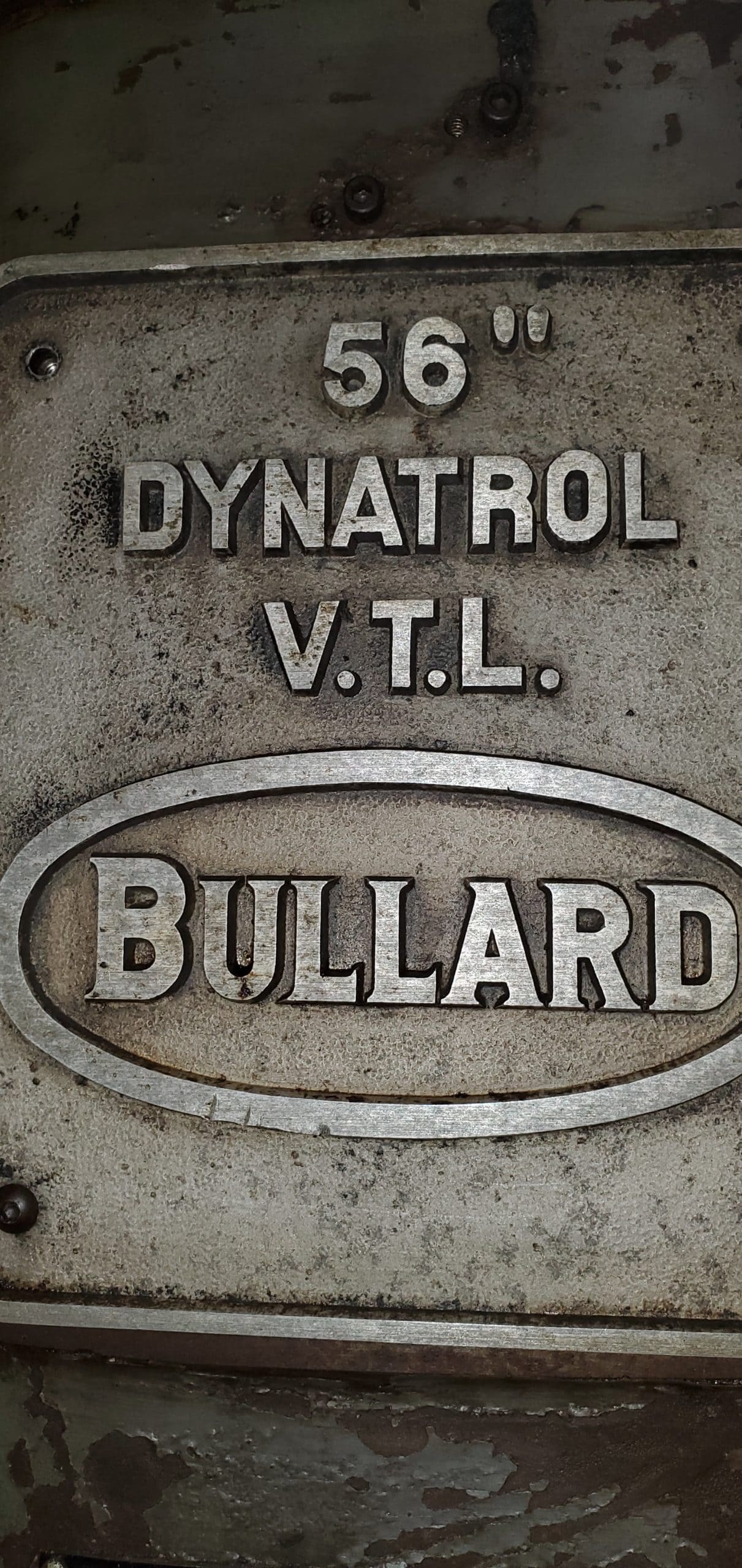 56" Bullard Dynatrol VTL - Tooling Included - Image 7