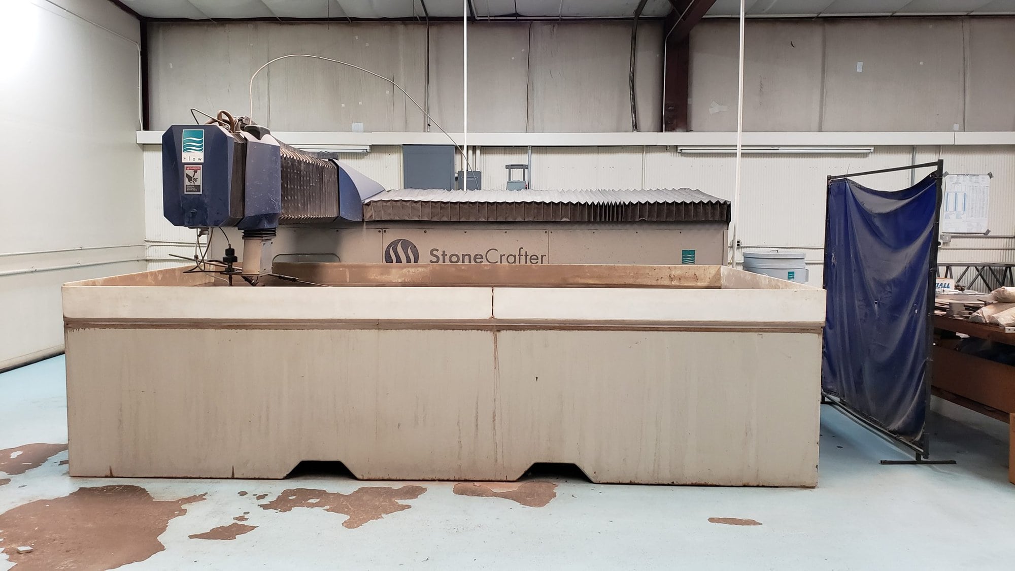6'x12' Flow Stonecrafter Waterjet, 2006 - 60,000 PSI