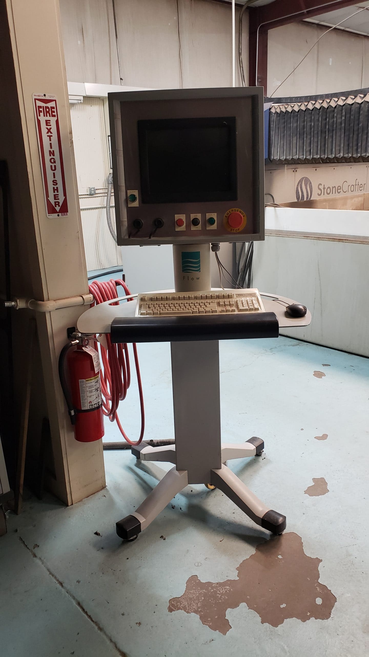 6'x12' Flow Stonecrafter Waterjet, 2006 - 60,000 PSI - Image 2