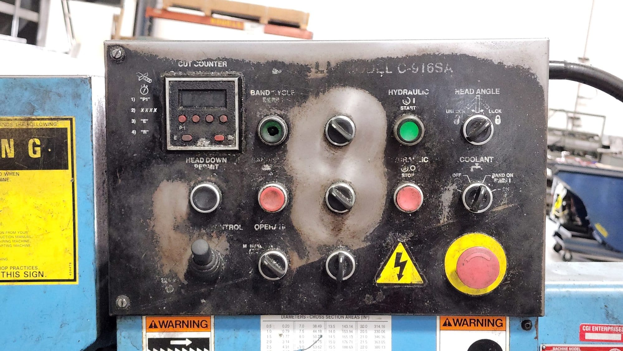 9" x 16" DoAll C916 SA Bandsaw, 1999 - Image 2