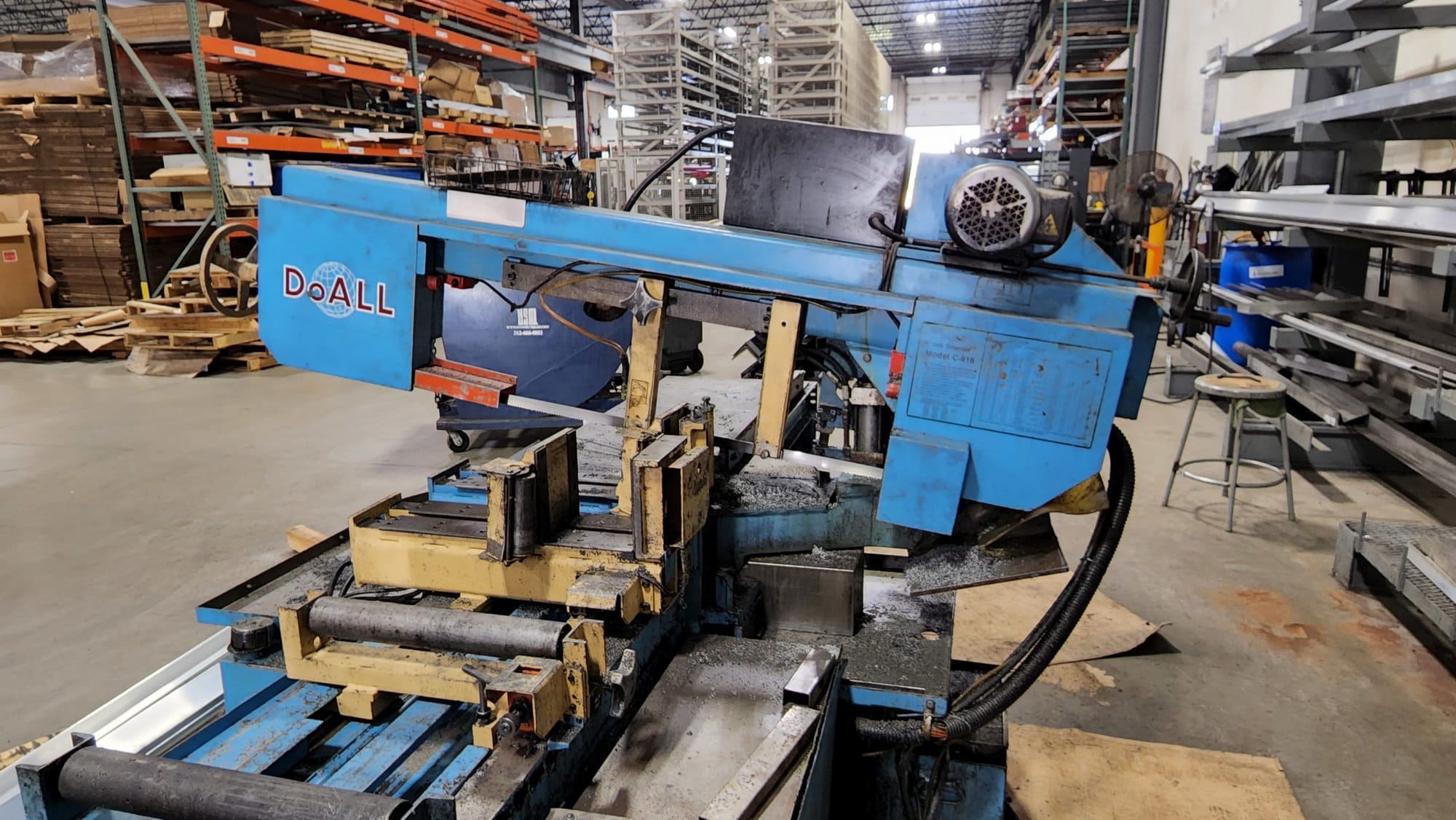 9" x 16" DoAll C916 SA Bandsaw, 1999 - Image 8