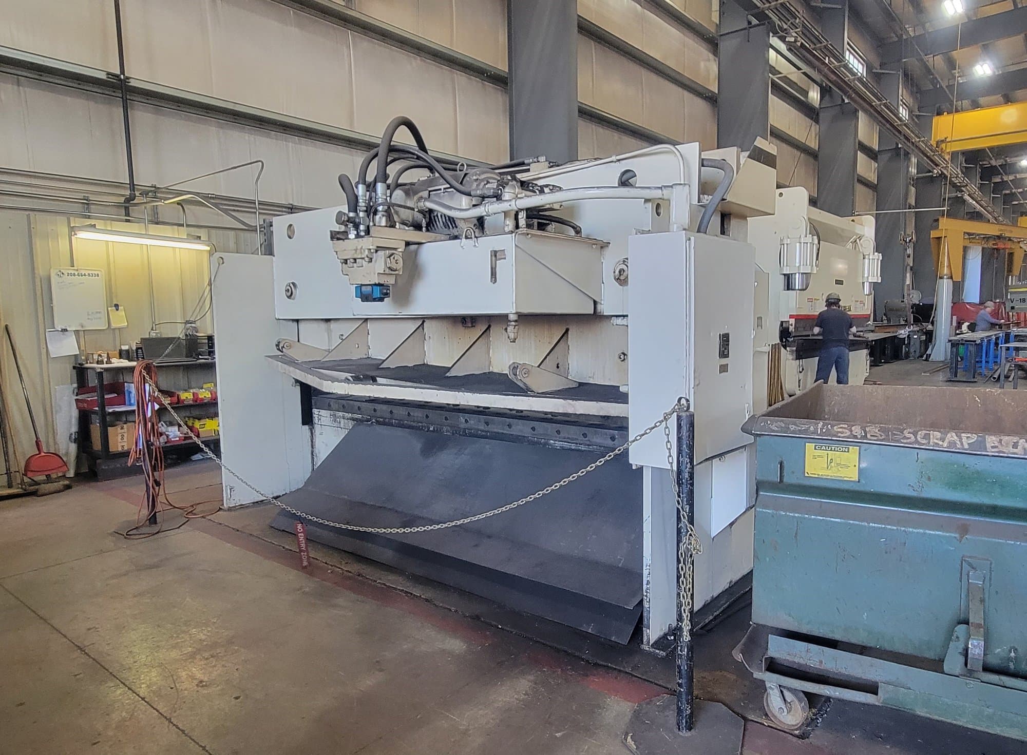 1/2" x 10' HTC 500-10AHC Hydraulic Shear - Image 5