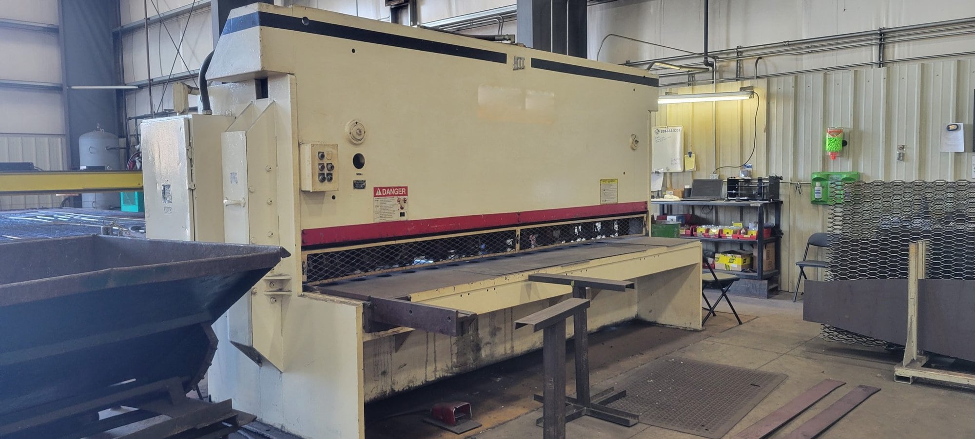 1/2" x 10' HTC 500-10AHC Hydraulic Shear - Image 4