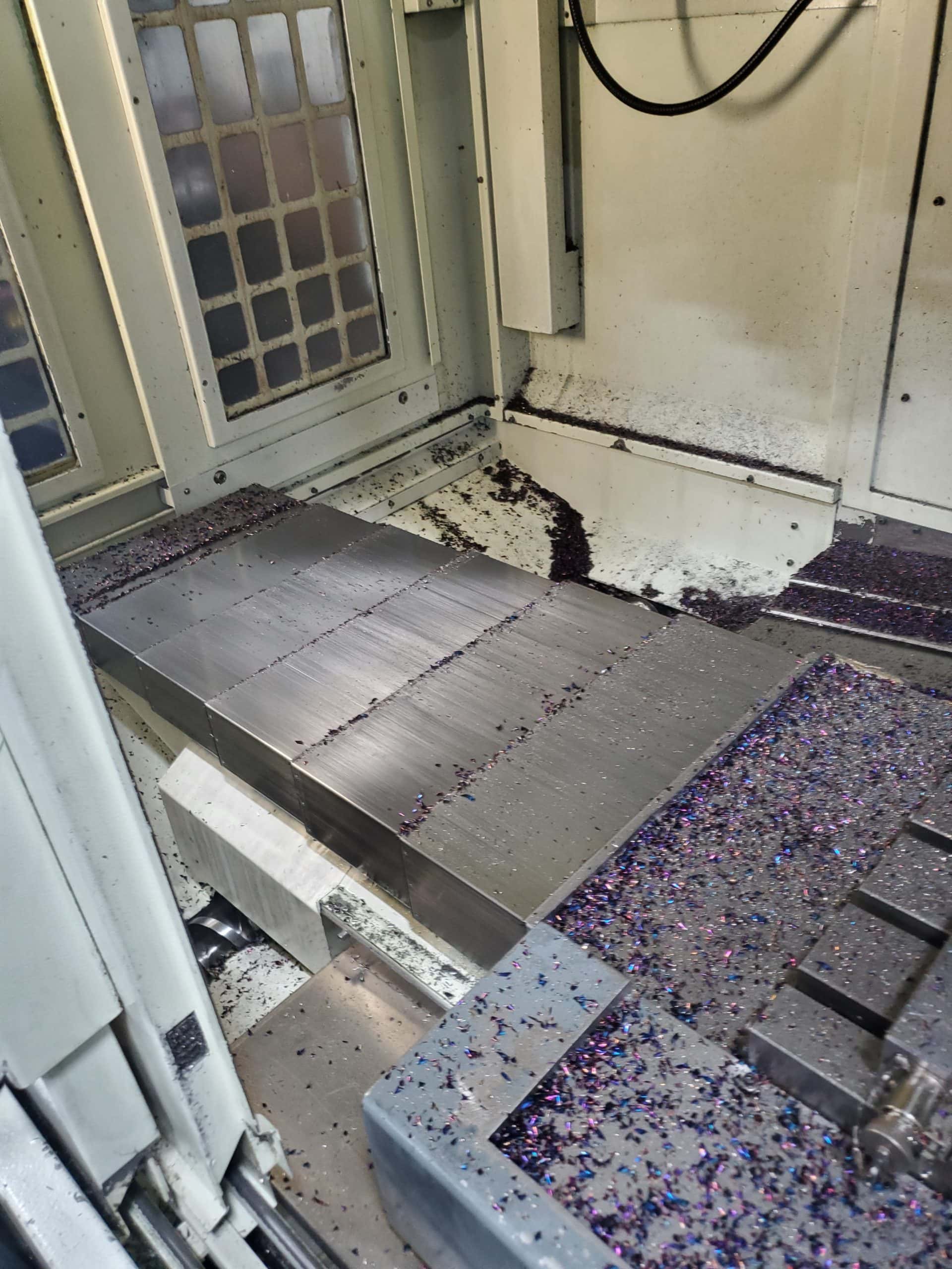 Kitamura Mycenter 4XiF VMC, 2007 - Renishaw Probe, Fanuc 16i-MB, Glass Scales - Image 6