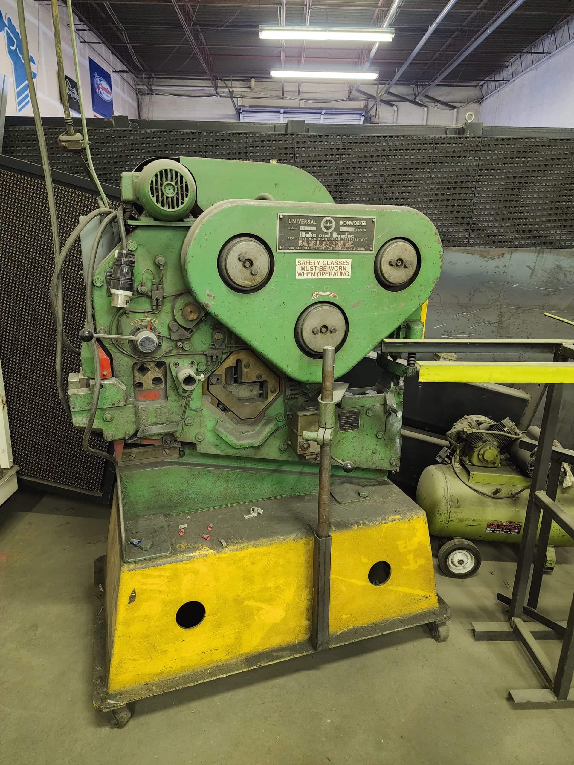 38 Ton Mubea Universal Ironworker KBL-0