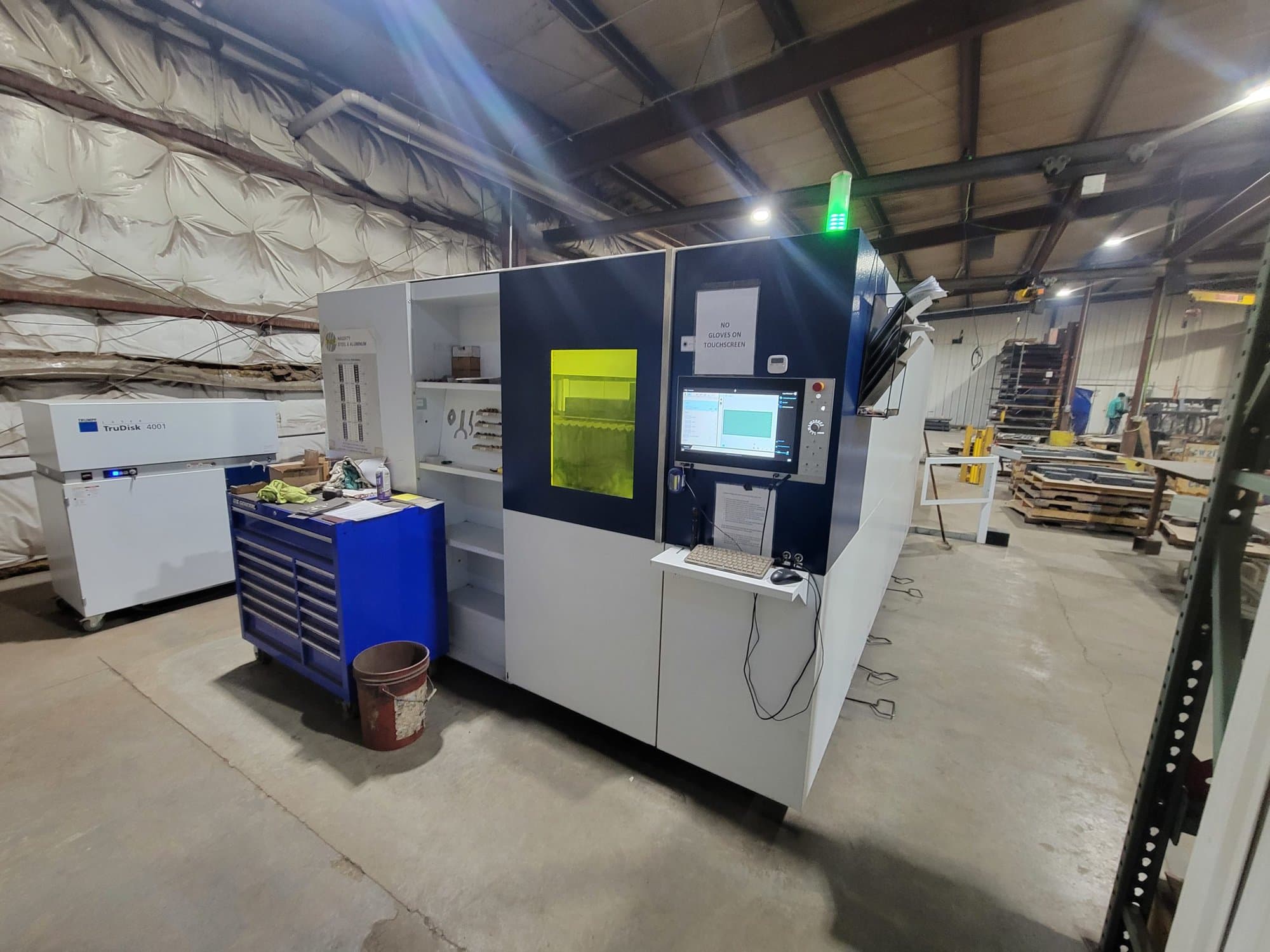 4000 Watt Trumpf TruLaser 1030 Fiber Laser, 2019 - 5' x 10'