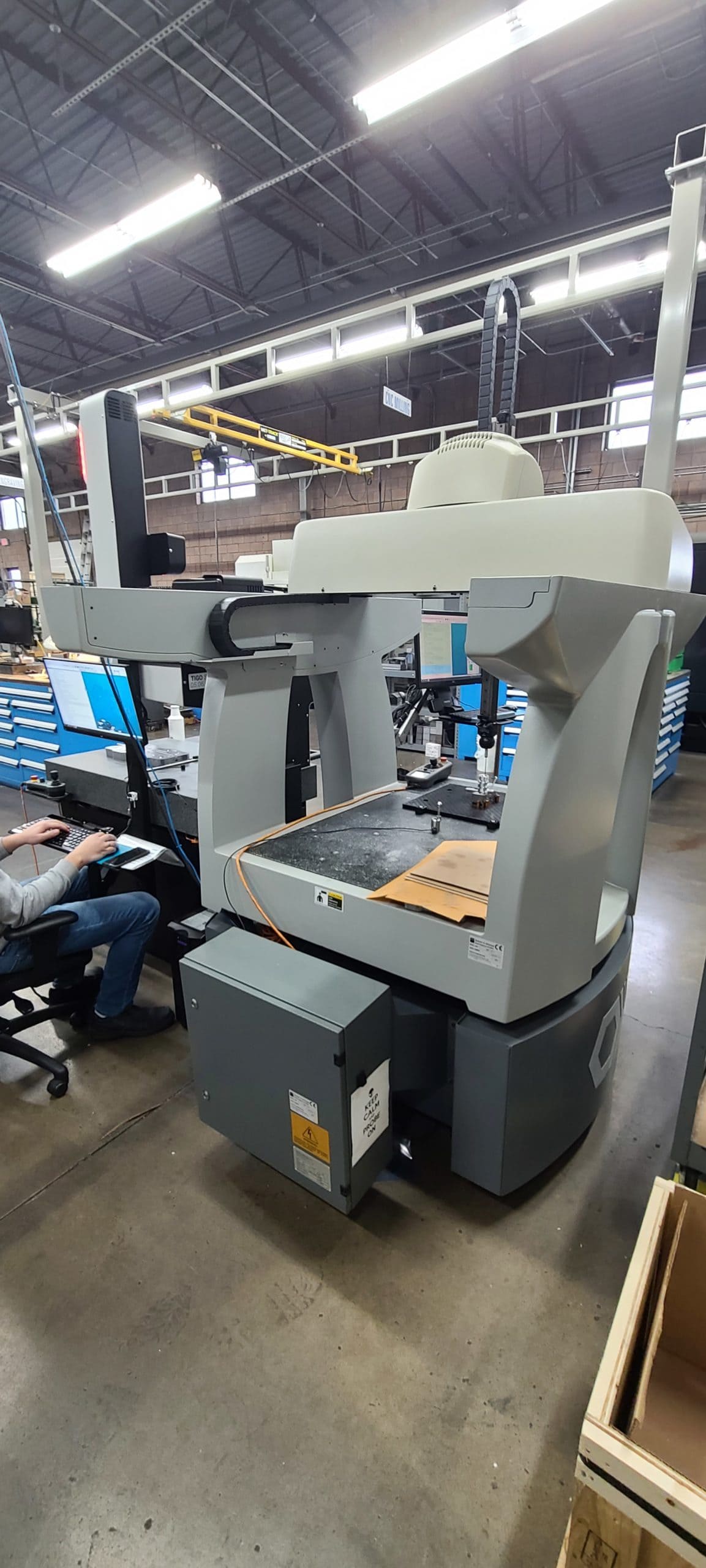 Brown & Sharpe ONE 7.10.7 CMM, 2013 - CAD 2022 Software, Computer, Multiple Renishaw Probes, Excellent Condition, Professional Shipping Prep - Image 3