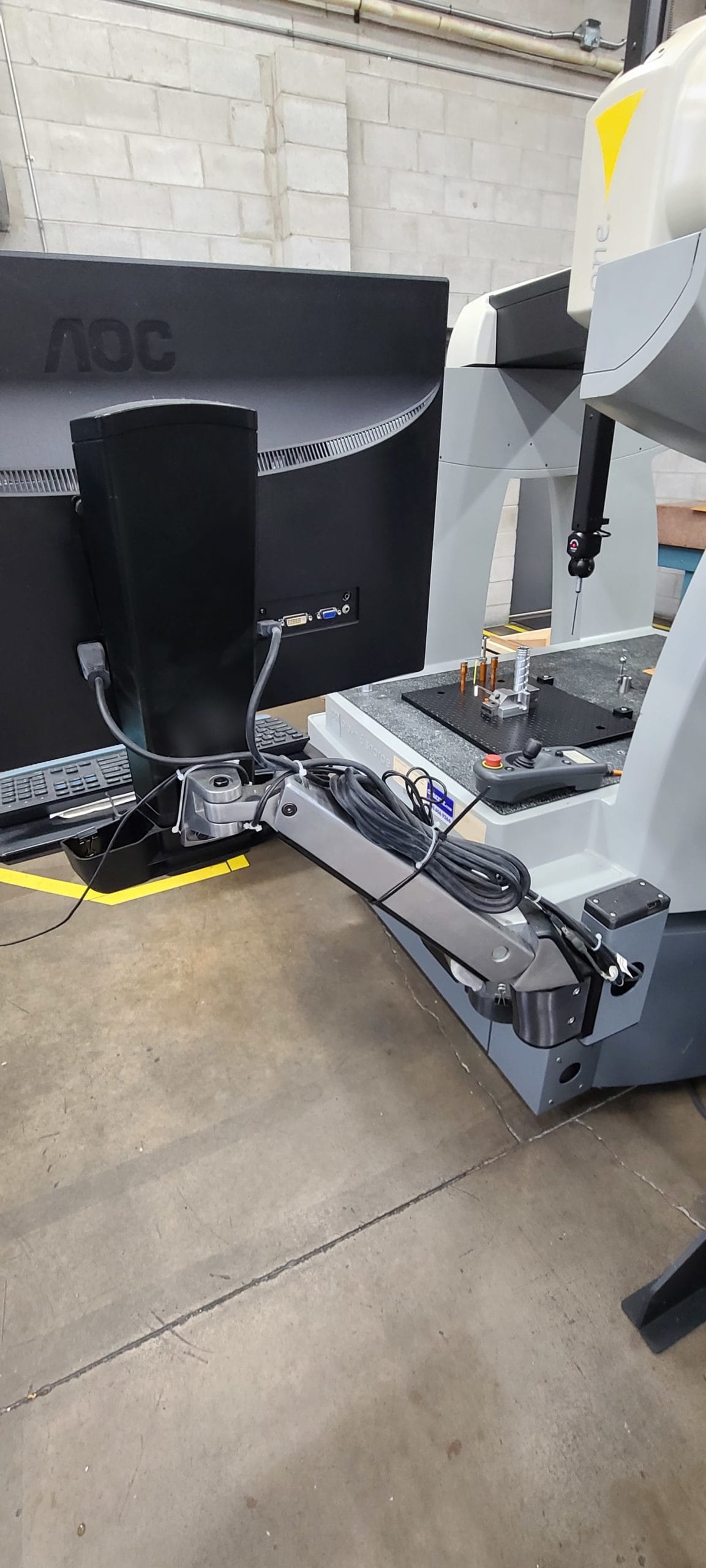 Brown & Sharpe ONE 7.10.7 CMM, 2013 - CAD 2022 Software, Computer, Multiple Renishaw Probes, Excellent Condition, Professional Shipping Prep - Image 6