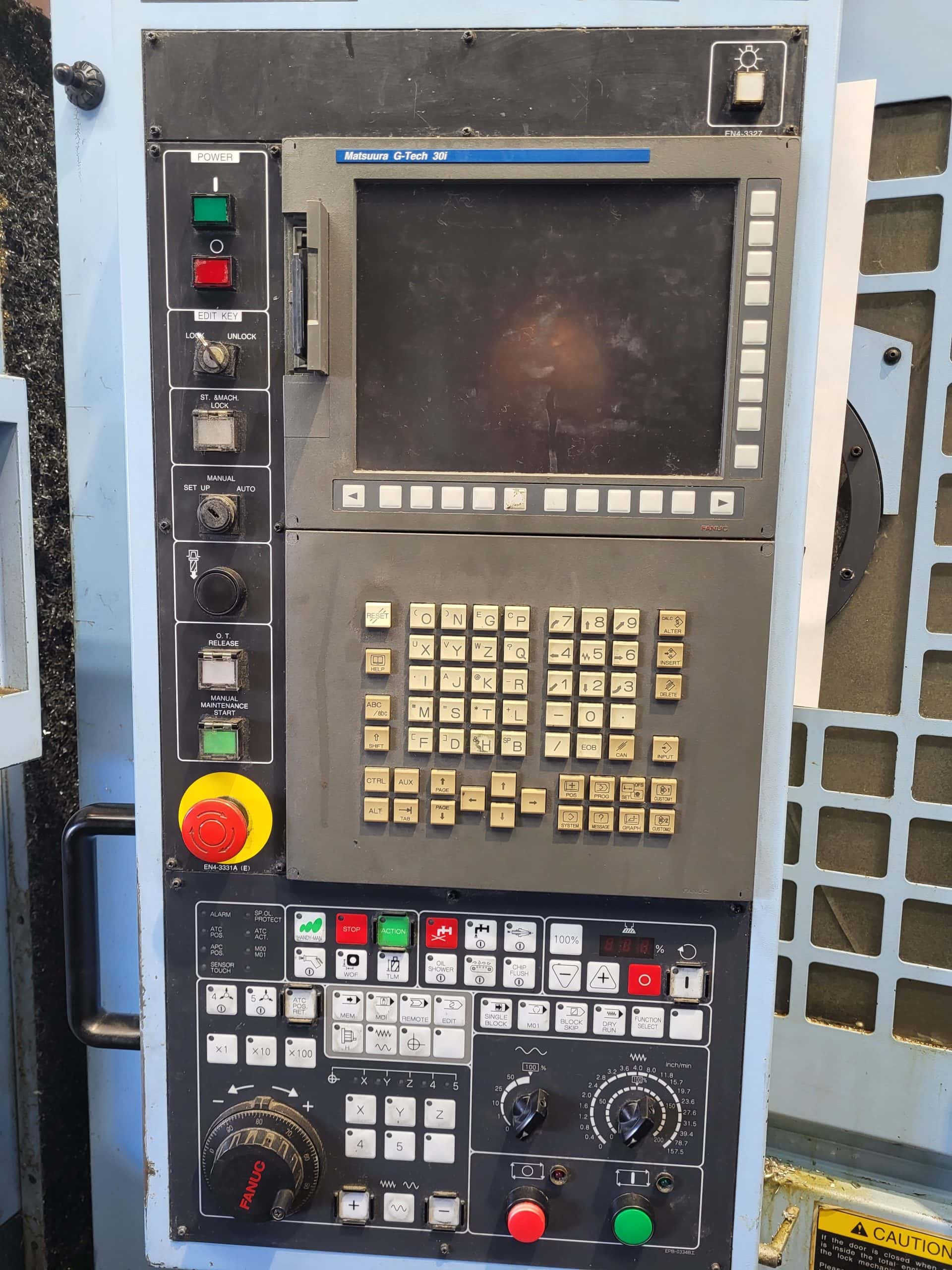 Matsuura H.PLUS-300 HMC, 2007- Pallet Pool, CTS, Laser, Full 4th Axis - Image 8