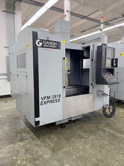 Ganesh VFM-2818 VMC, 2016- 12K Spindle, TSC, Fanuc - Image 5