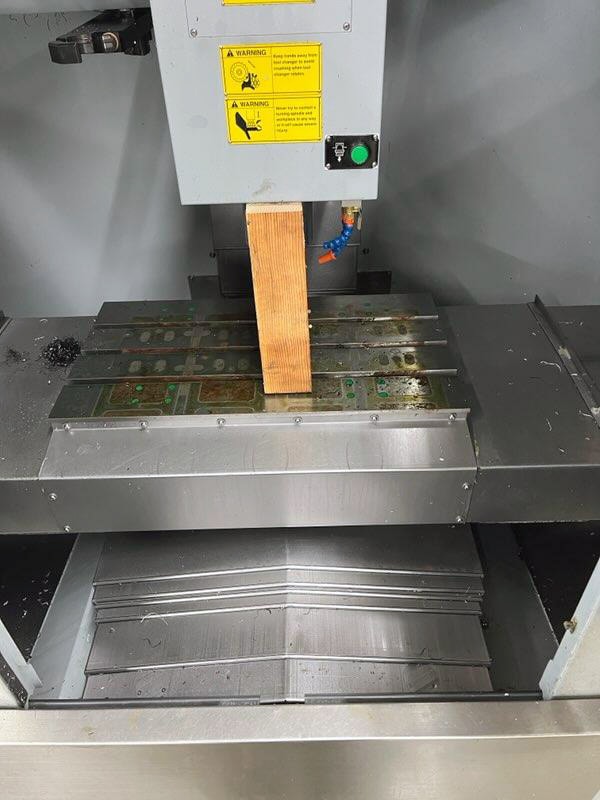 Ganesh VFM-2818 VMC, 2016- 12K Spindle, TSC, Fanuc - Image 2