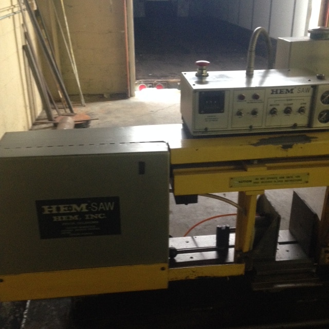 Hem-Saw 750A Horizontal Band Saw, 1981 - Image 2