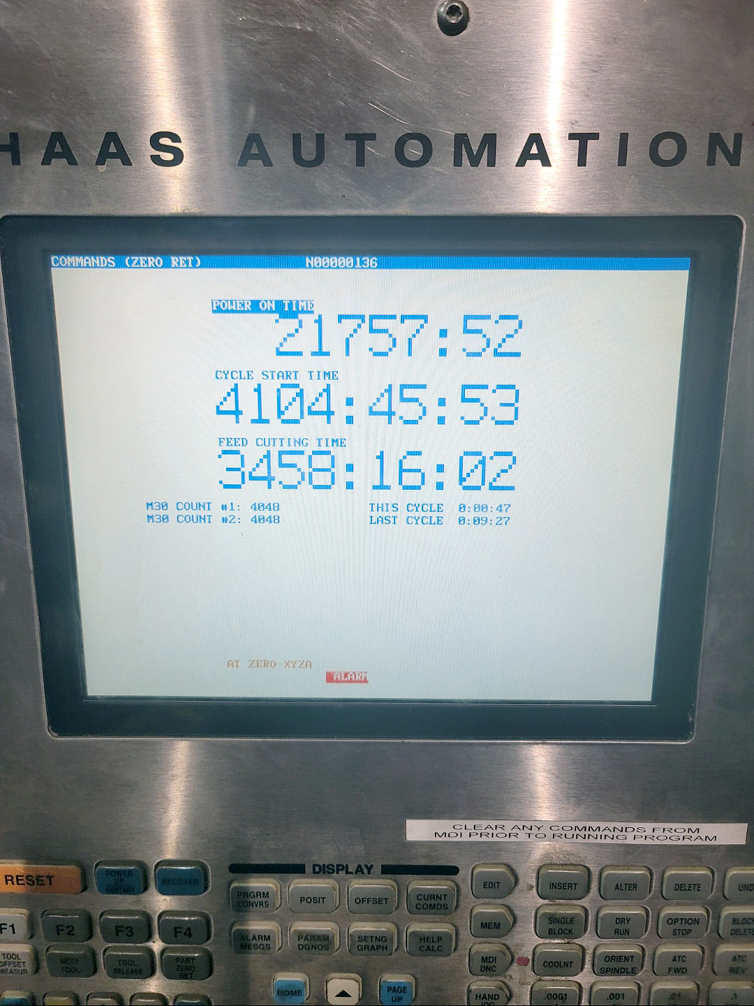 Haas EC-1600 4X HMC, 2005 - Full 4th Axis, 5th Axis Wired, HSM, Probe, Cat 50, USB - Image 8