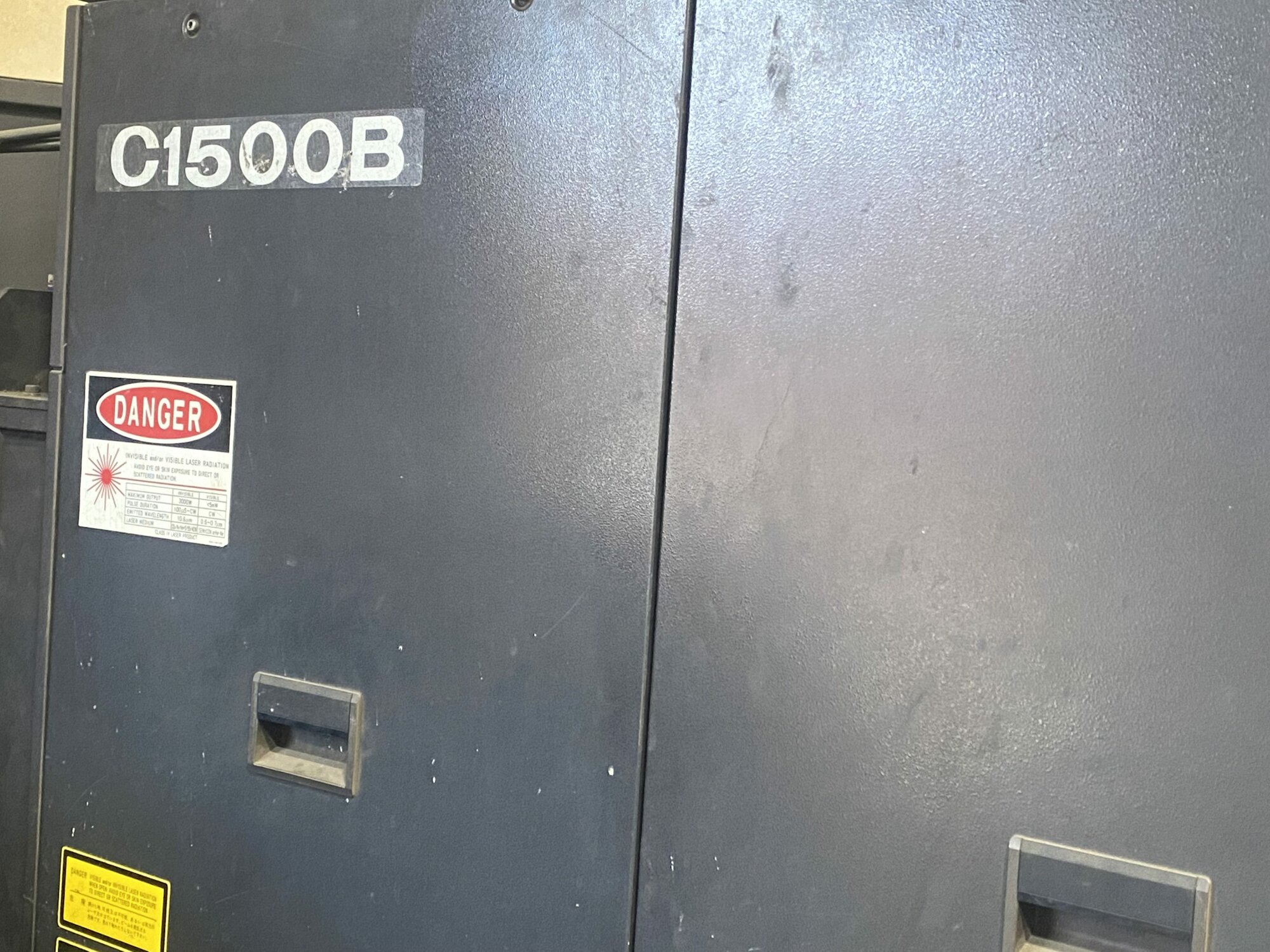 1500 Watt Amada Lasmac LC-1212A2 CO2 Laser, 1995 - 4' x 8' - Image 5
