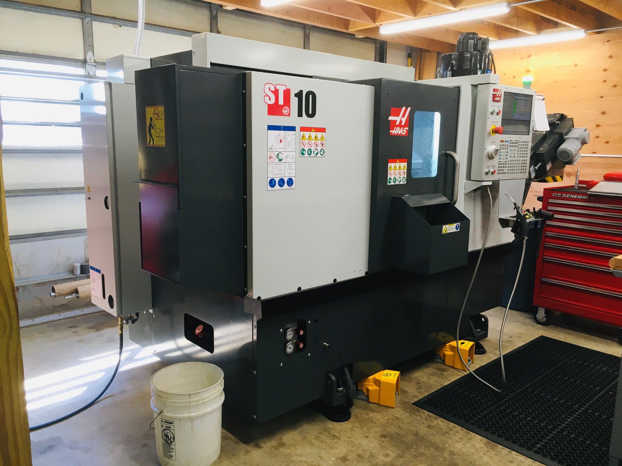 Haas ST-10 CNC Lathe, 2021 - Parts Catcher, Tailstock