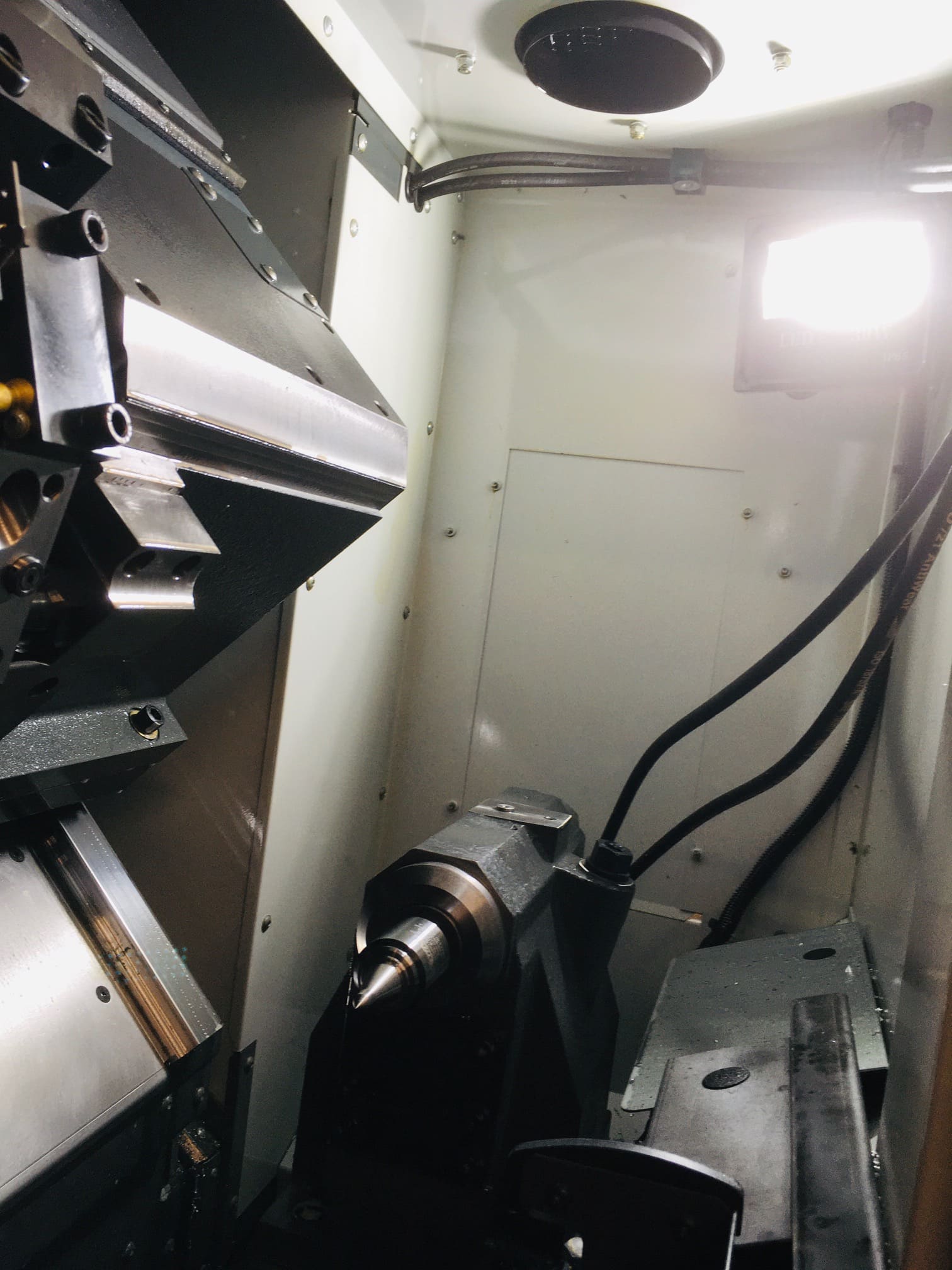 Haas ST-10 CNC Lathe, 2021 - Parts Catcher, Tailstock - Image 6