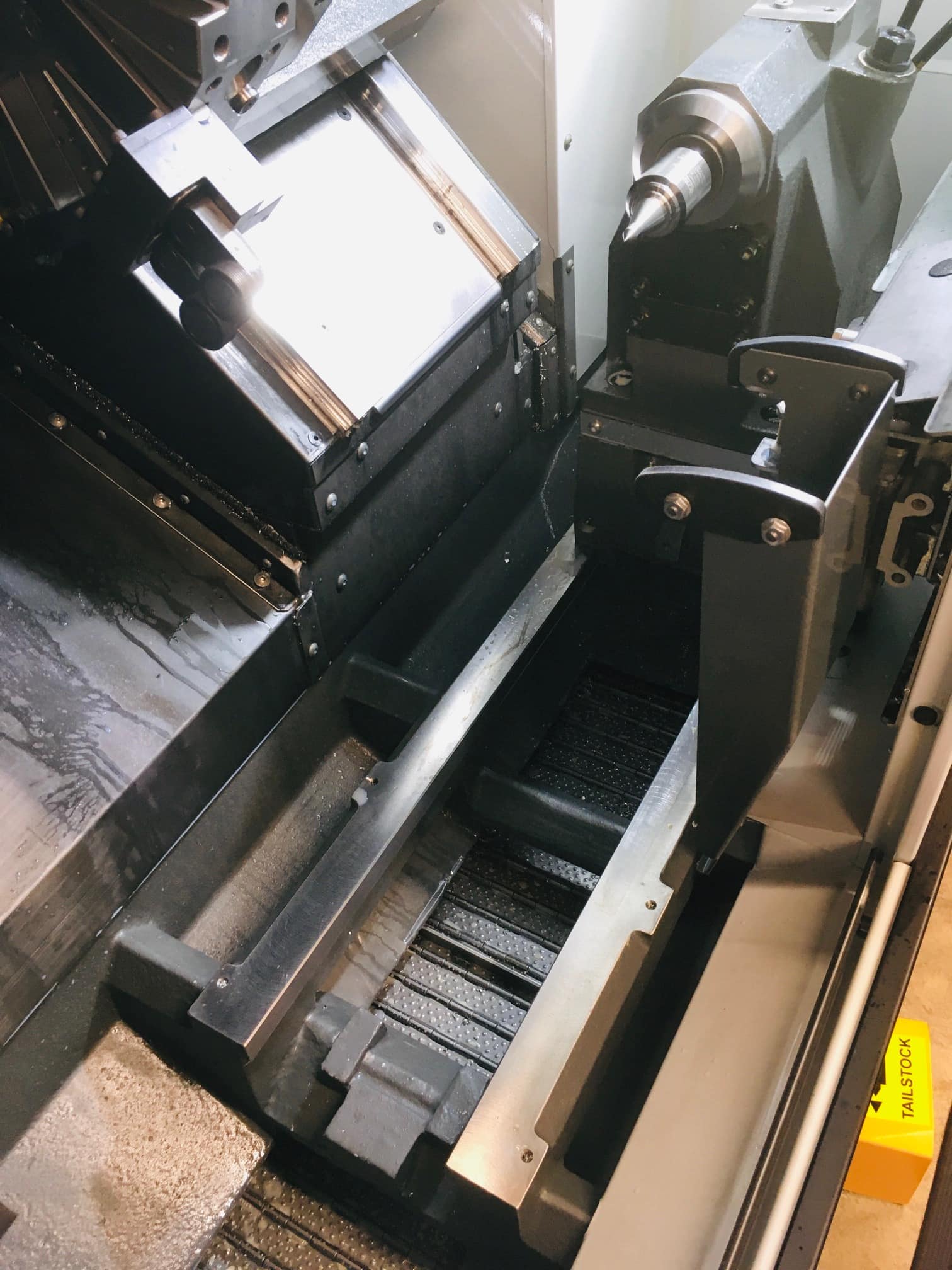 Haas ST-10 CNC Lathe, 2021 - Parts Catcher, Tailstock - Image 7