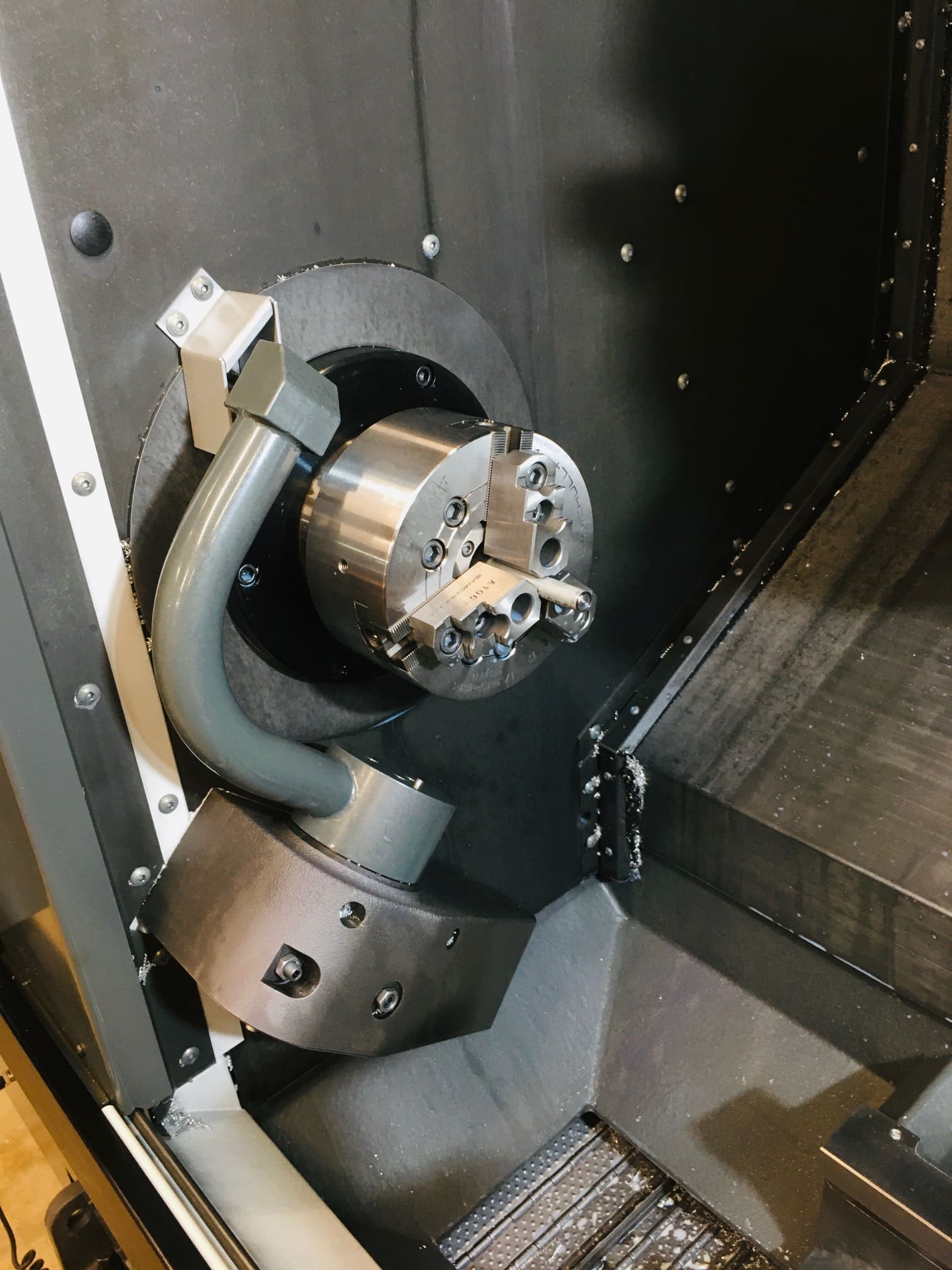 Haas ST-10 CNC Lathe, 2021 - Parts Catcher, Tailstock - Image 8