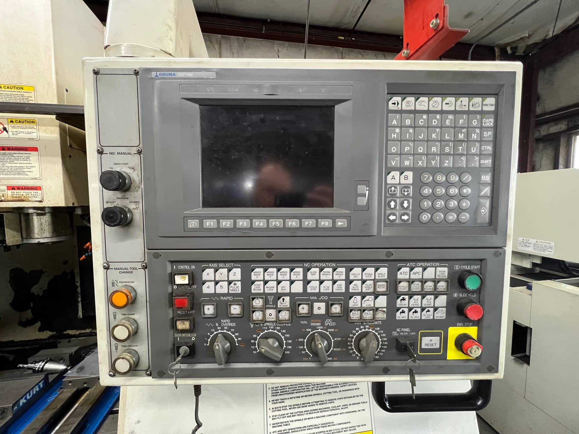 Okuma ES-V4020 CNC VMC, 2002 - Image 4
