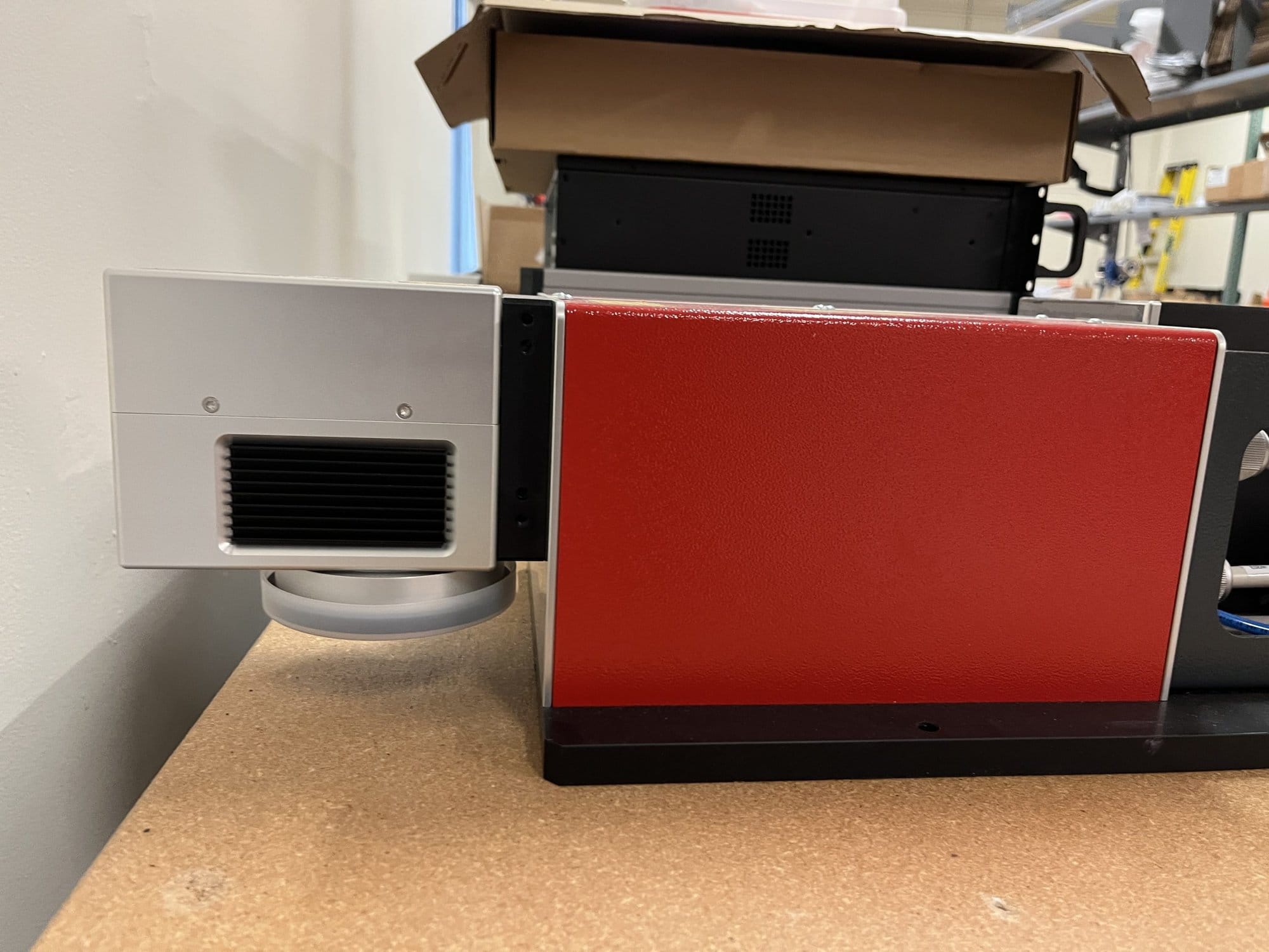 180W Trotec SpeedMarker 50 CL 156Wx CO2 Galvo Laser Engraver, 2021 - 8"x8"- 12"x12", Never Used! Water Chiller, 2 Lenses, Unit 1