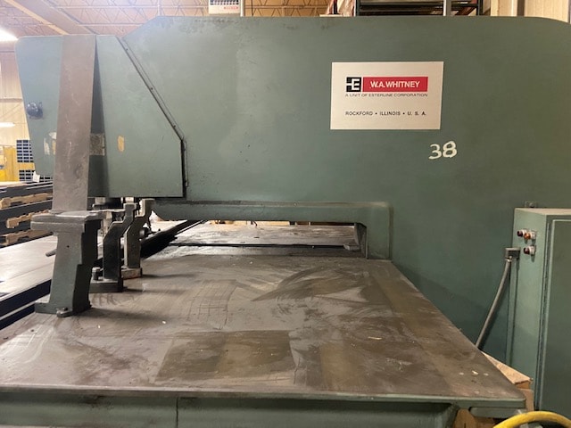 50 Ton W.A. Whitney 653-50 Single End Punch, Tooling Included - Image 4
