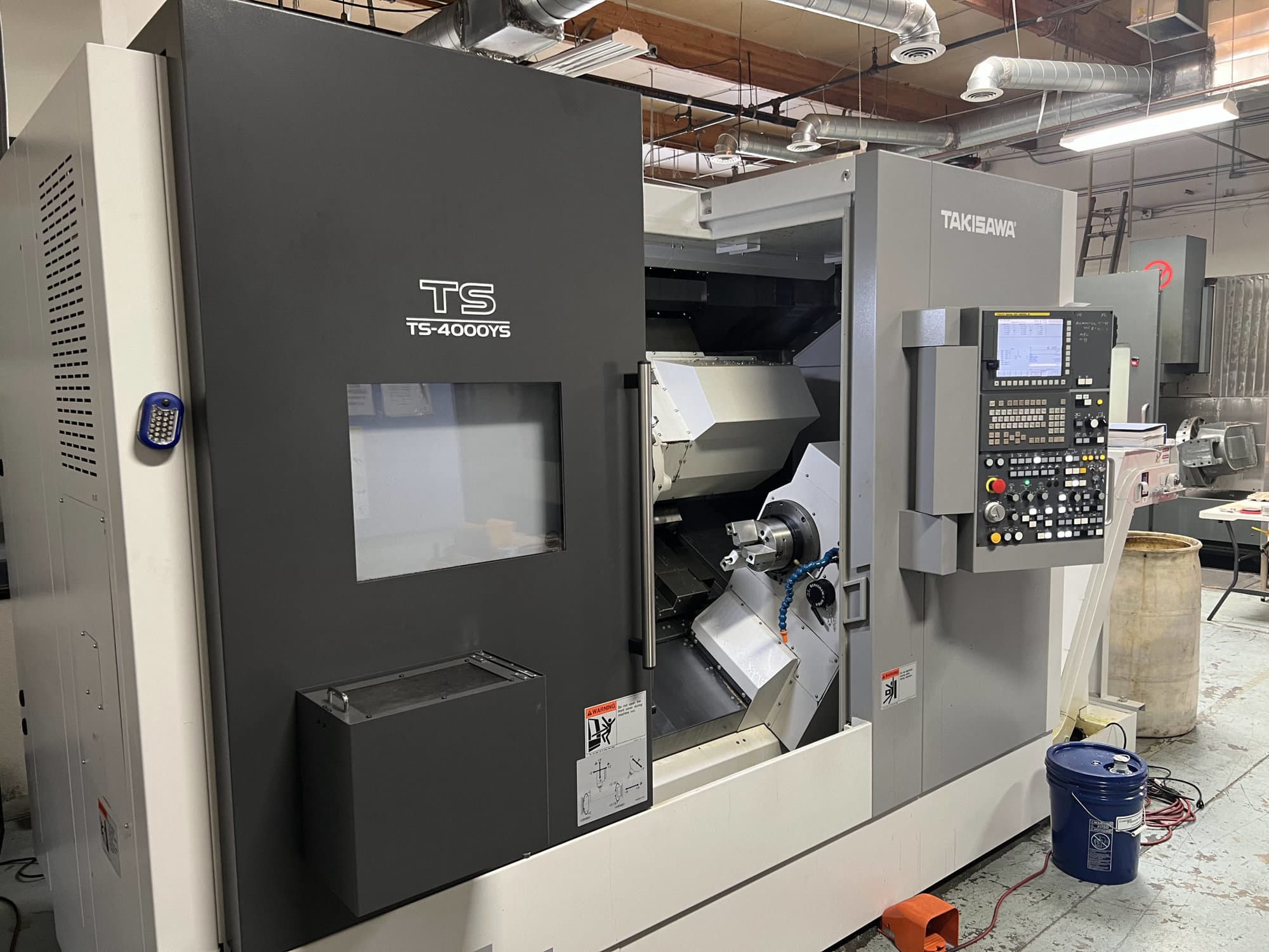Takisawa TS-4000YS CNC Lathe, 2020 - Sub-Spindle, Live Tooling
