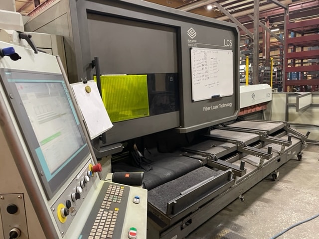 3000 watt BLM LC5 Combo Flat/Tube Fiber Laser, 2015-5'x10' table - Image 6