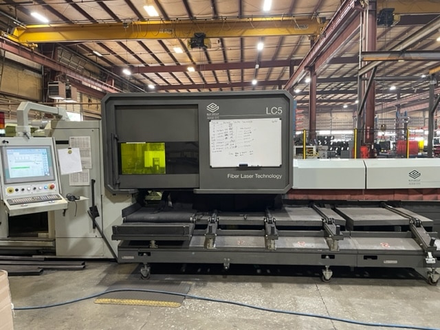 3000 watt BLM LC5 Combo Flat/Tube Fiber Laser, 2015-5'x10' table - Image 4