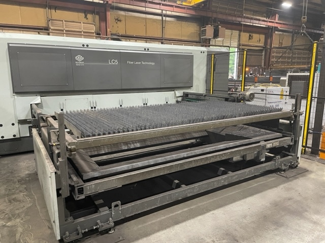3000 watt BLM LC5 Combo Flat/Tube Fiber Laser, 2015-5'x10' table - Image 5