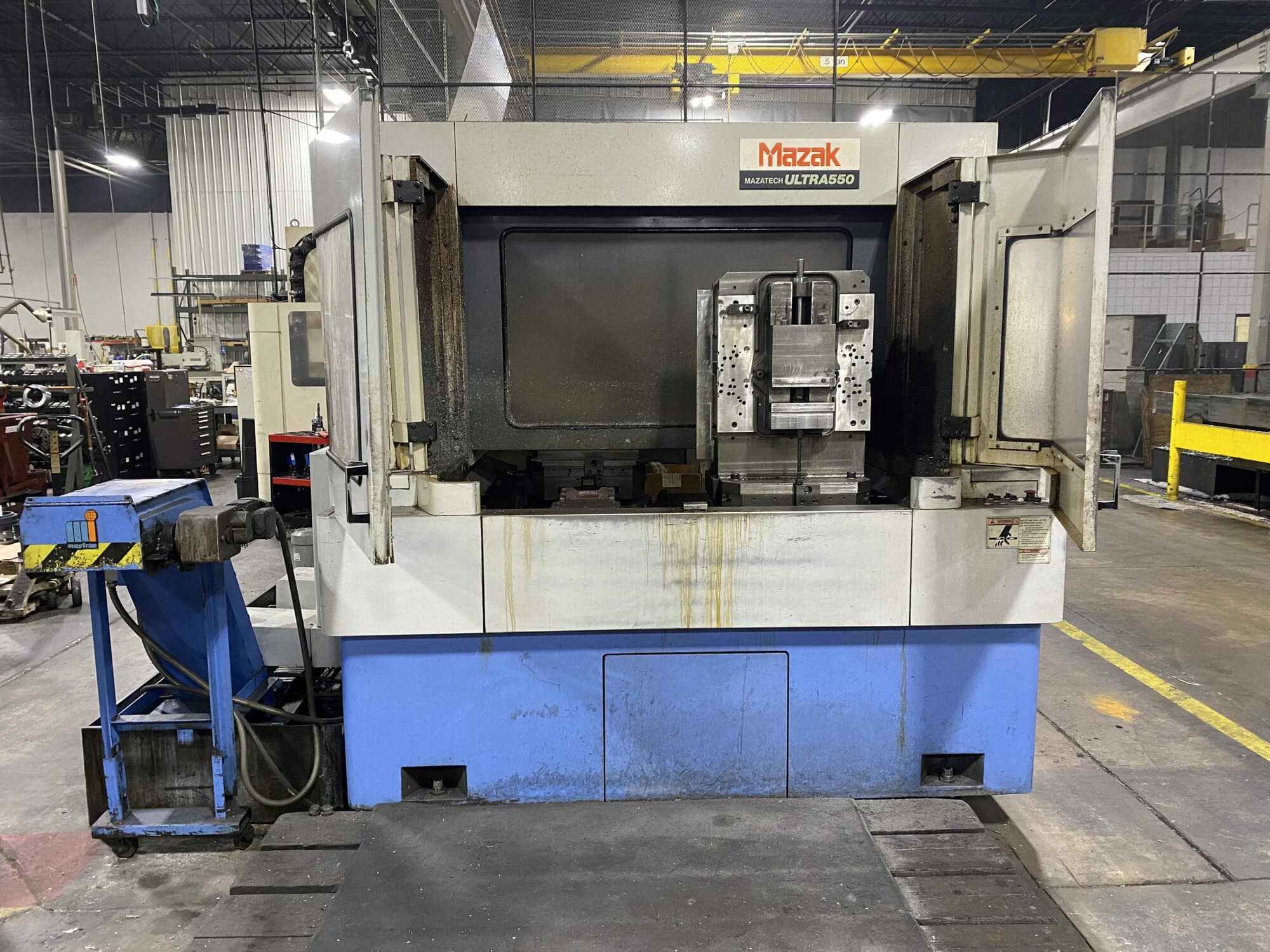Mazak Ultra 550 500MM HMC, 1996 - Chip Conveyor, Mazatrol M plus - Image 5
