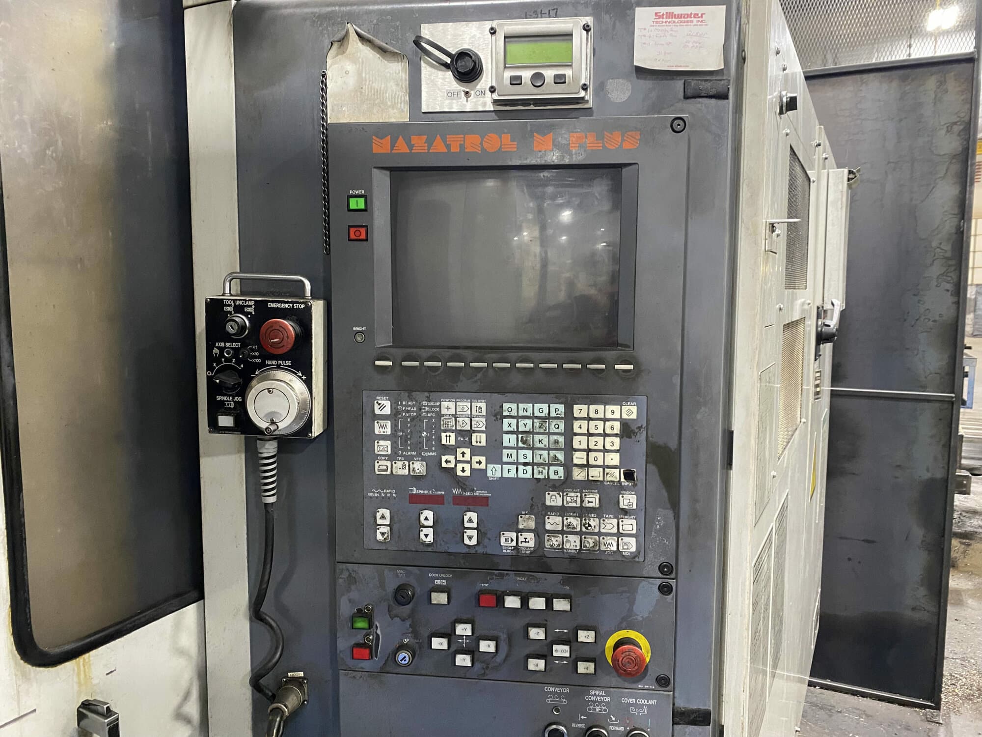 Mazak Ultra 550 500MM HMC, 1996 - Chip Conveyor, Mazatrol M plus - Image 3