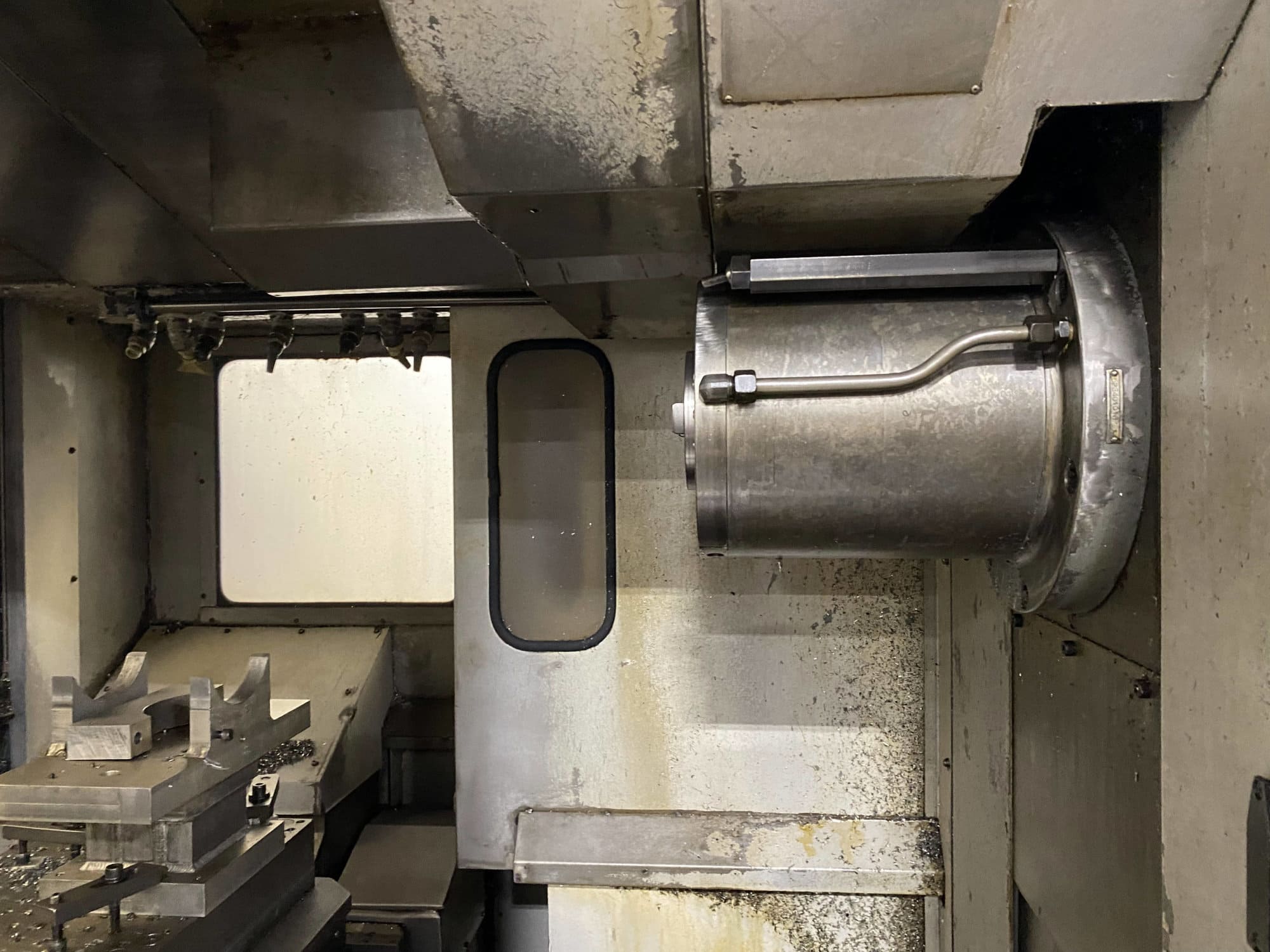Mazak Ultra 550 500MM HMC, 1996 - Chip Conveyor, Mazatrol M plus - Image 7