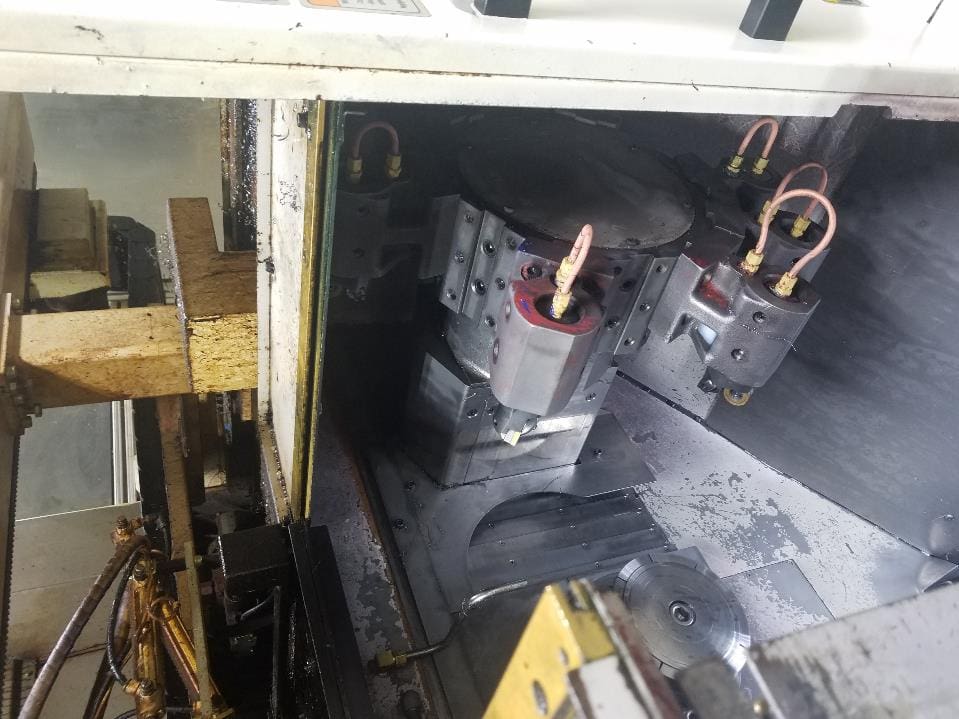 Okuma 2SP-150H Twin Spindle CNC Chucker Lathe, 2007 - Gantry Loader, Twin Turret - Image 14