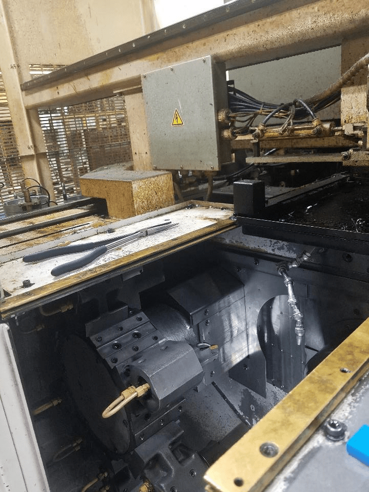 Okuma 2SP-150H Twin Spindle CNC Chucker Lathe, 2007 - Gantry Loader, Twin Turret - Image 10