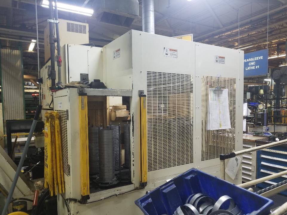 Okuma 2SP-150H Twin Spindle CNC Chucker Lathe, 2007 - Gantry Loader, Twin Turret - Image 13
