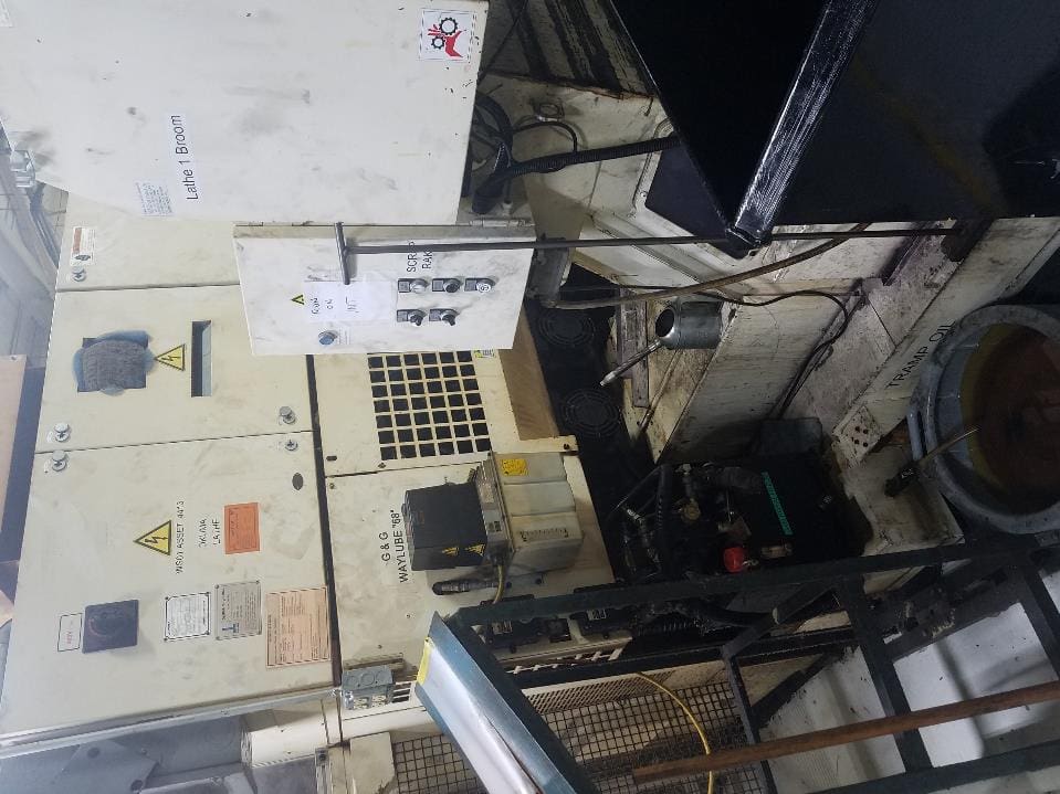 Okuma 2SP-150H Twin Spindle CNC Chucker Lathe, 2007 - Gantry Loader, Twin Turret - Image 15
