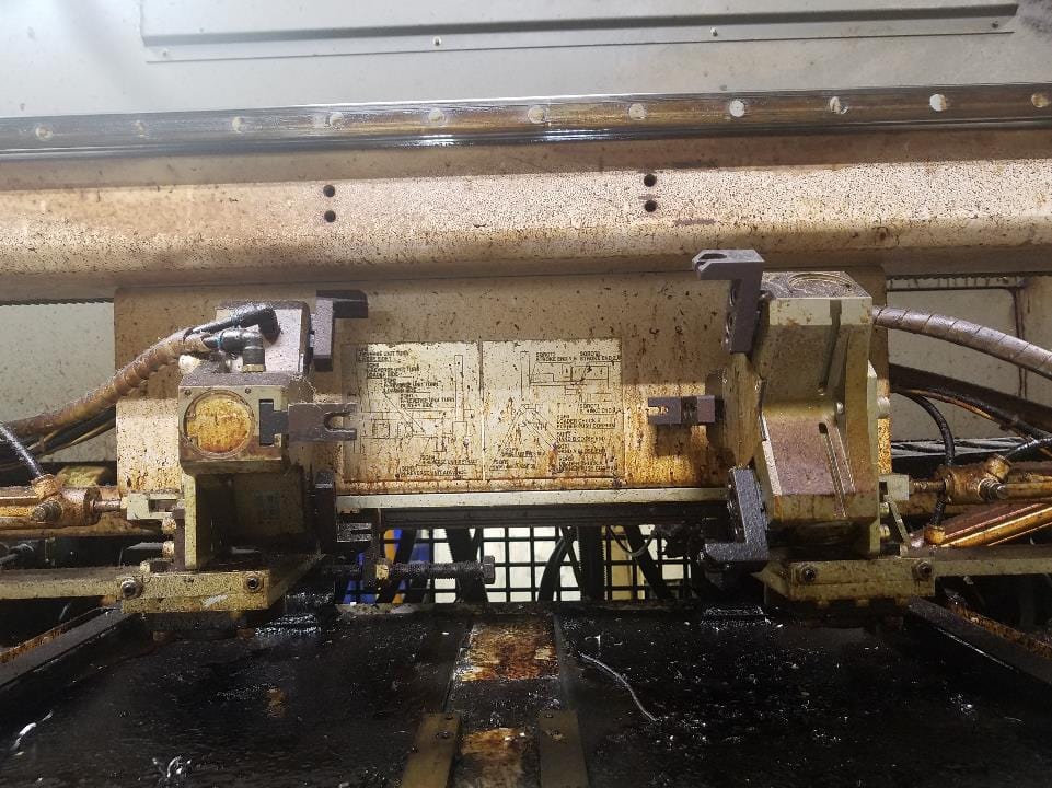 Okuma 2SP-150H Twin Spindle CNC Chucker Lathe, 2007 - Gantry Loader, Twin Turret - Image 4