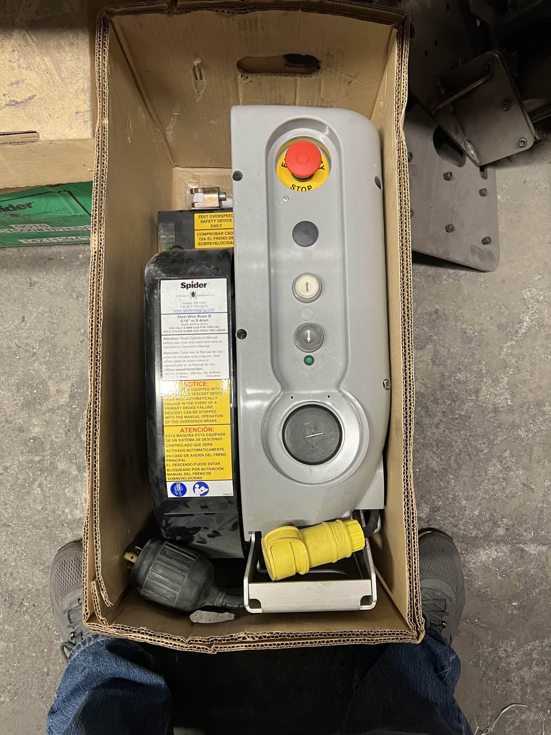 Spider SC1500-9024 Series Traction Hoist, 2014 - Image 5