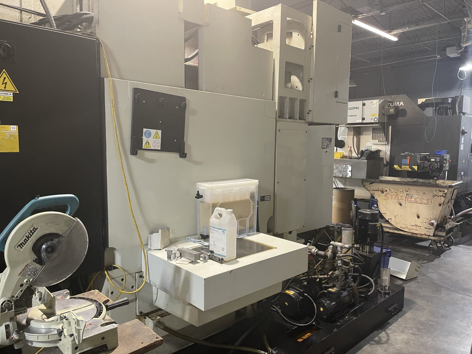 Hurco VMX-84/50T VMC, 2008- CT50, Chip Conveyor, Ultipocket, Winmax Control - Image 11