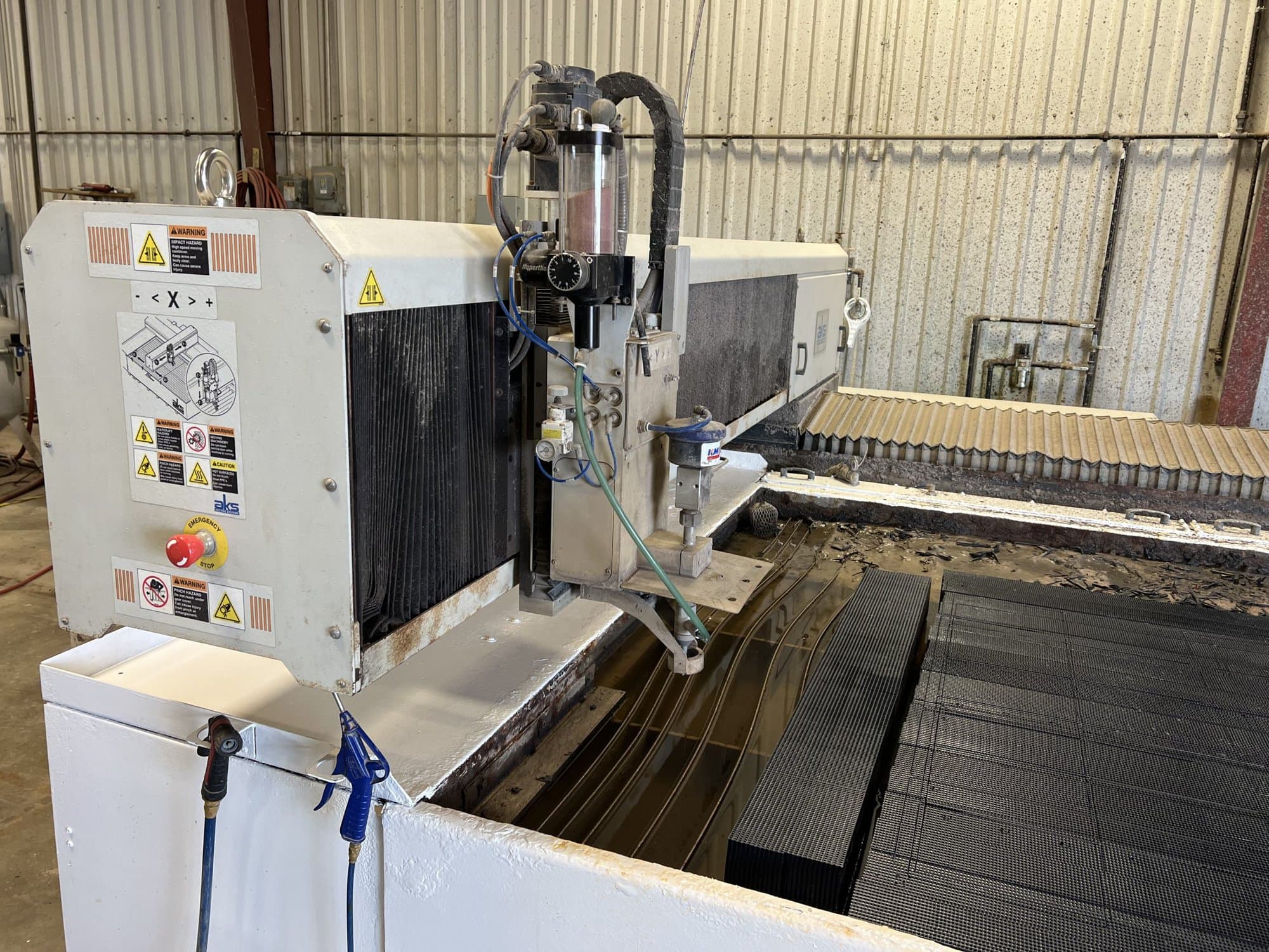 6'x 12' AKS WKX3S - 612 Water-Kut Waterjet, 2016 - 55,000 PSI - Image 2