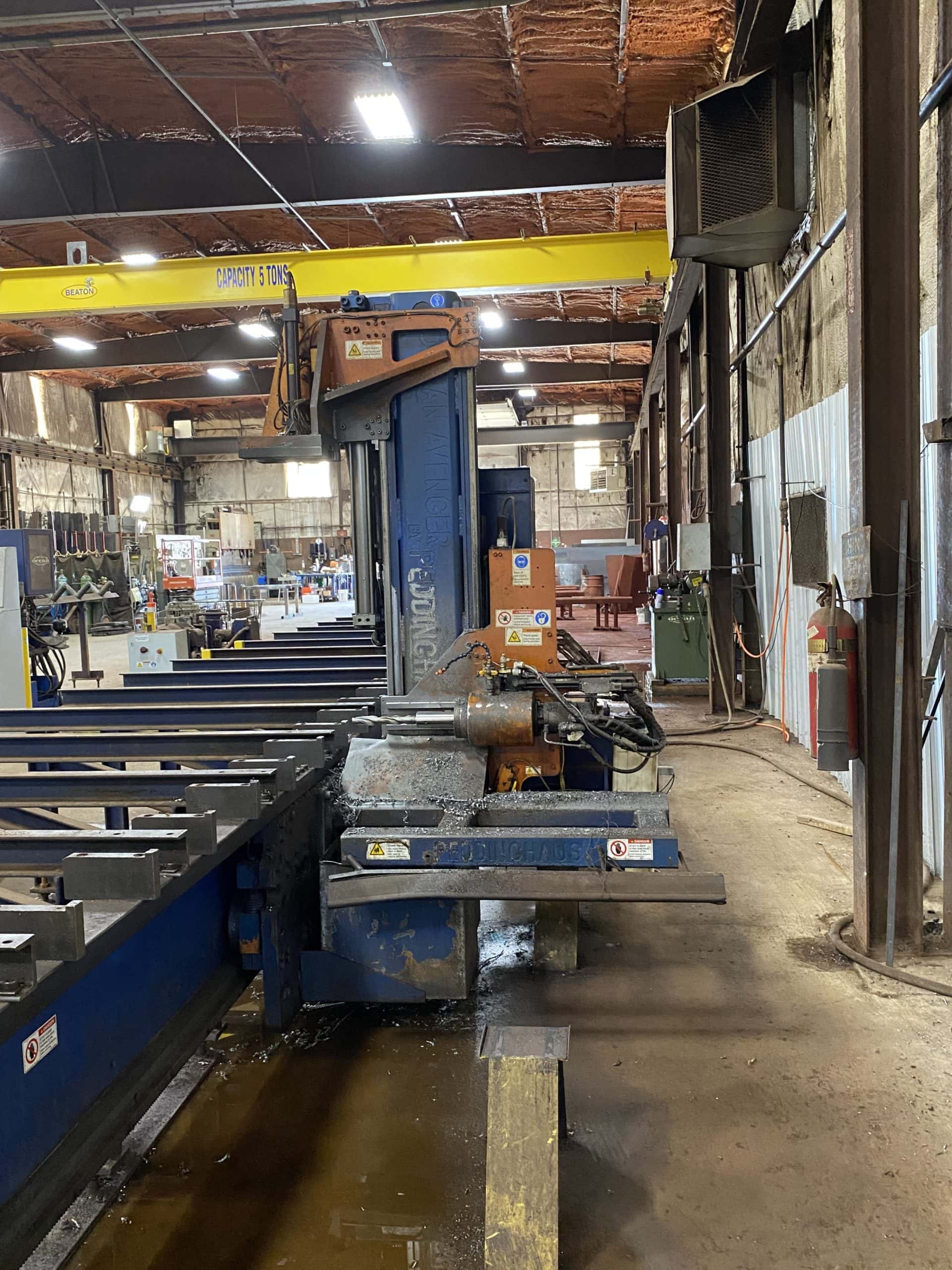 Peddinghaus Ocean Avenger MDL-1000B Beam Line, 2007 - 40" x 60' - Pre-Removal Pricing**