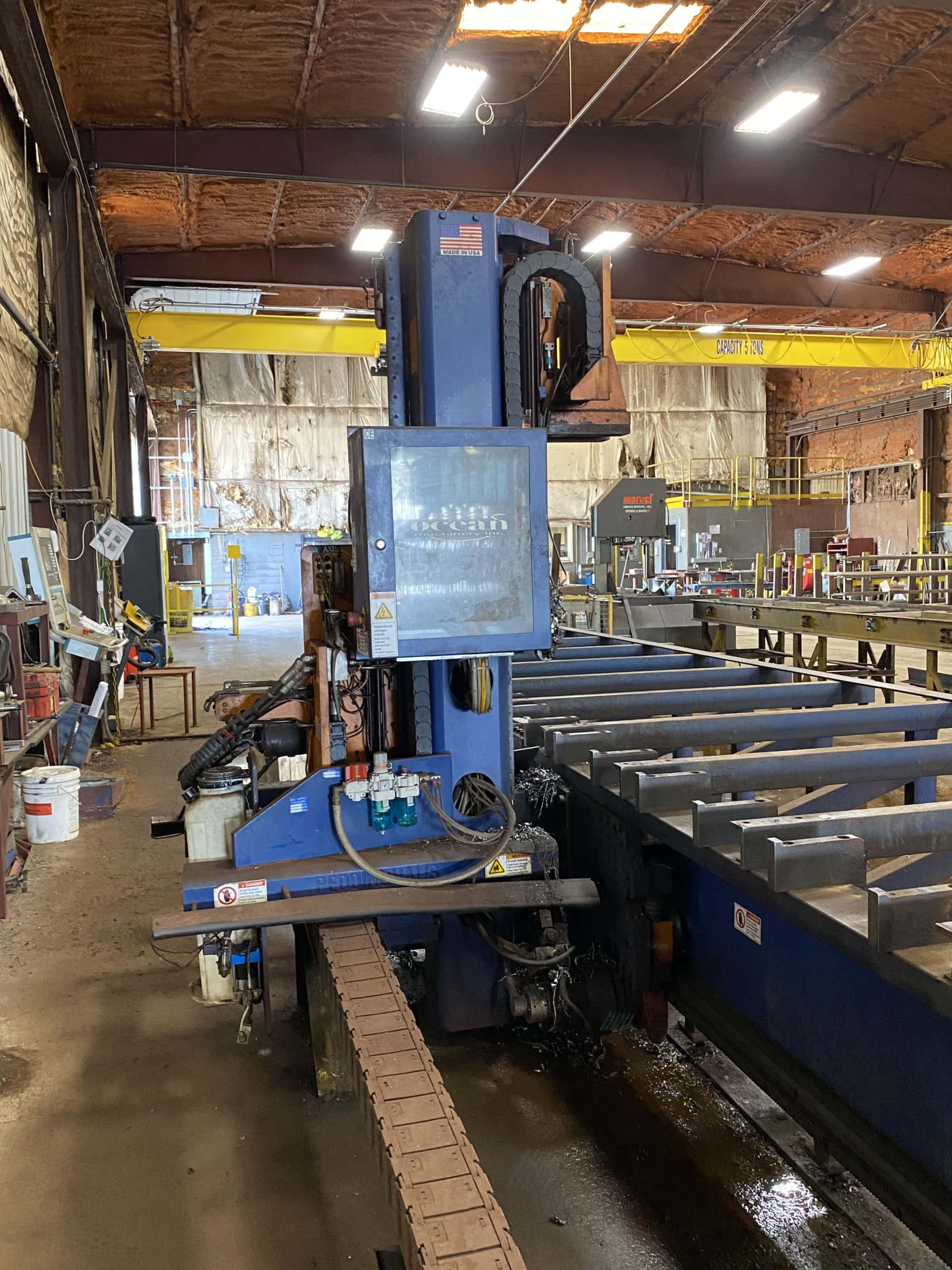 Peddinghaus Ocean Avenger MDL-1000B Beam Line, 2007 - 40" x 60' - Pre-Removal Pricing** - Image 4