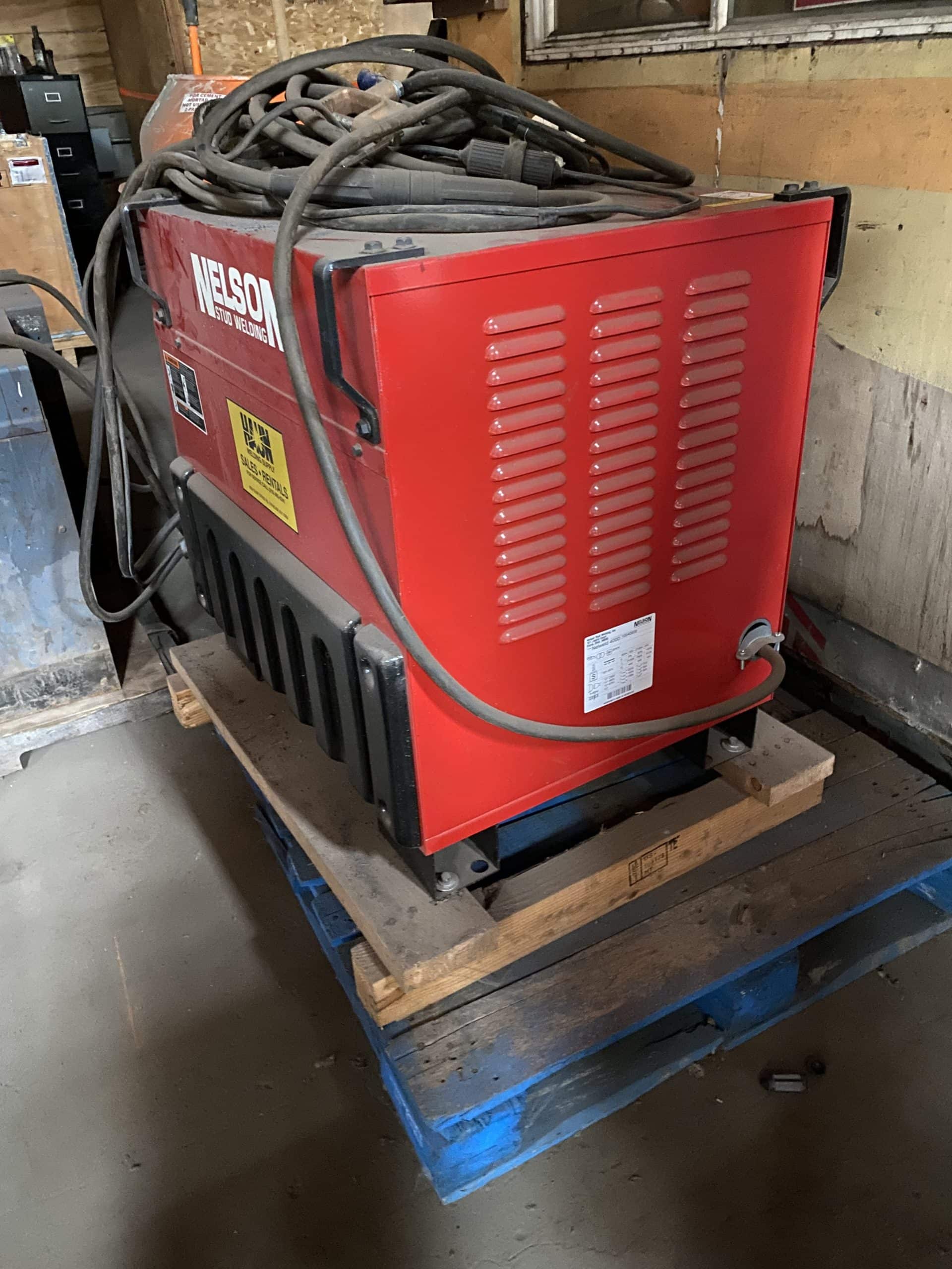 Nelson Nelweld 4000 Arc Stud Welder, 2400 Amps - Pre-Removal Pricing** - Image 2