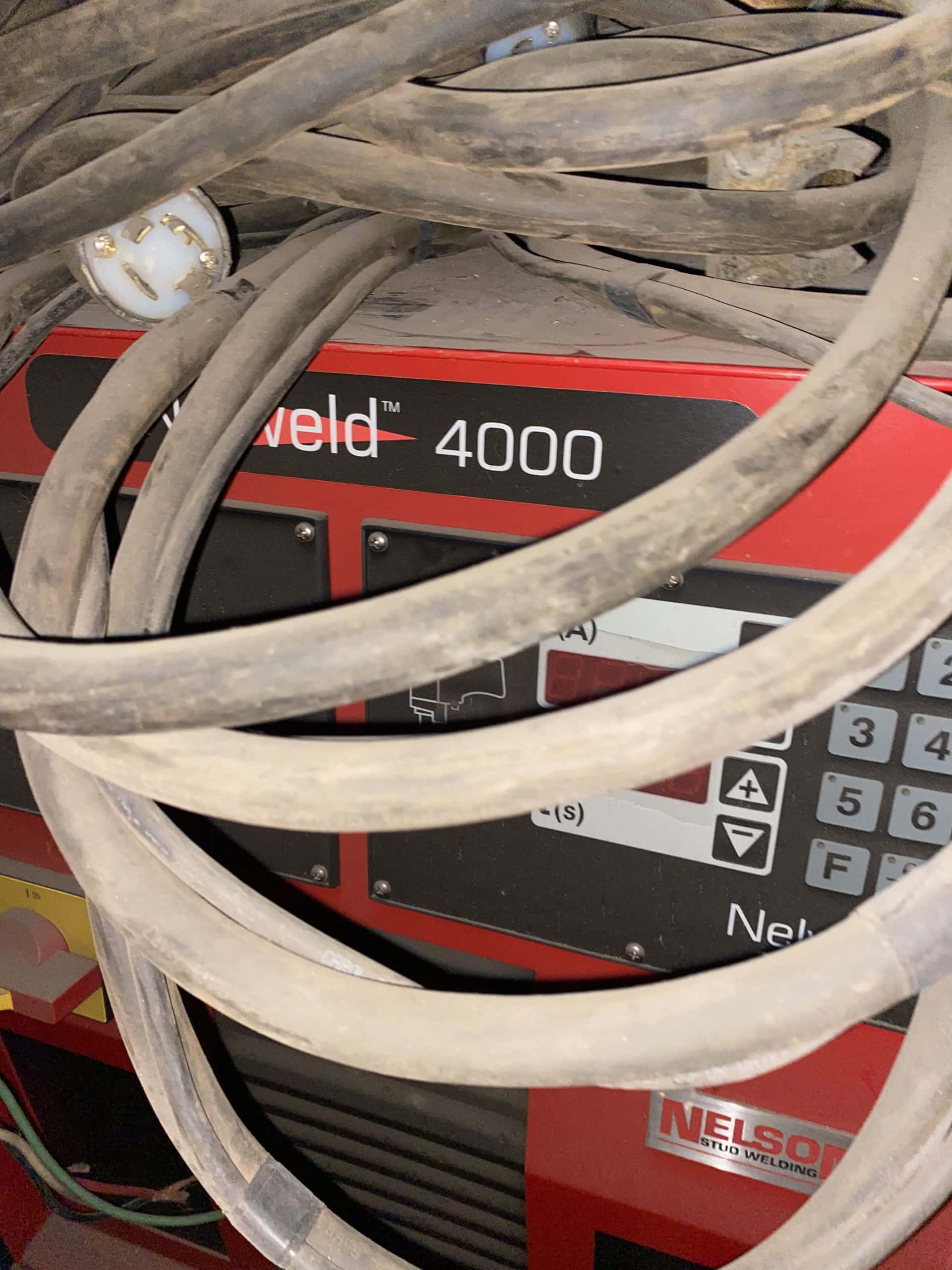 Nelson Nelweld 4000 Arc Stud Welder, 2400 Amps - Pre-Removal Pricing** - Image 4