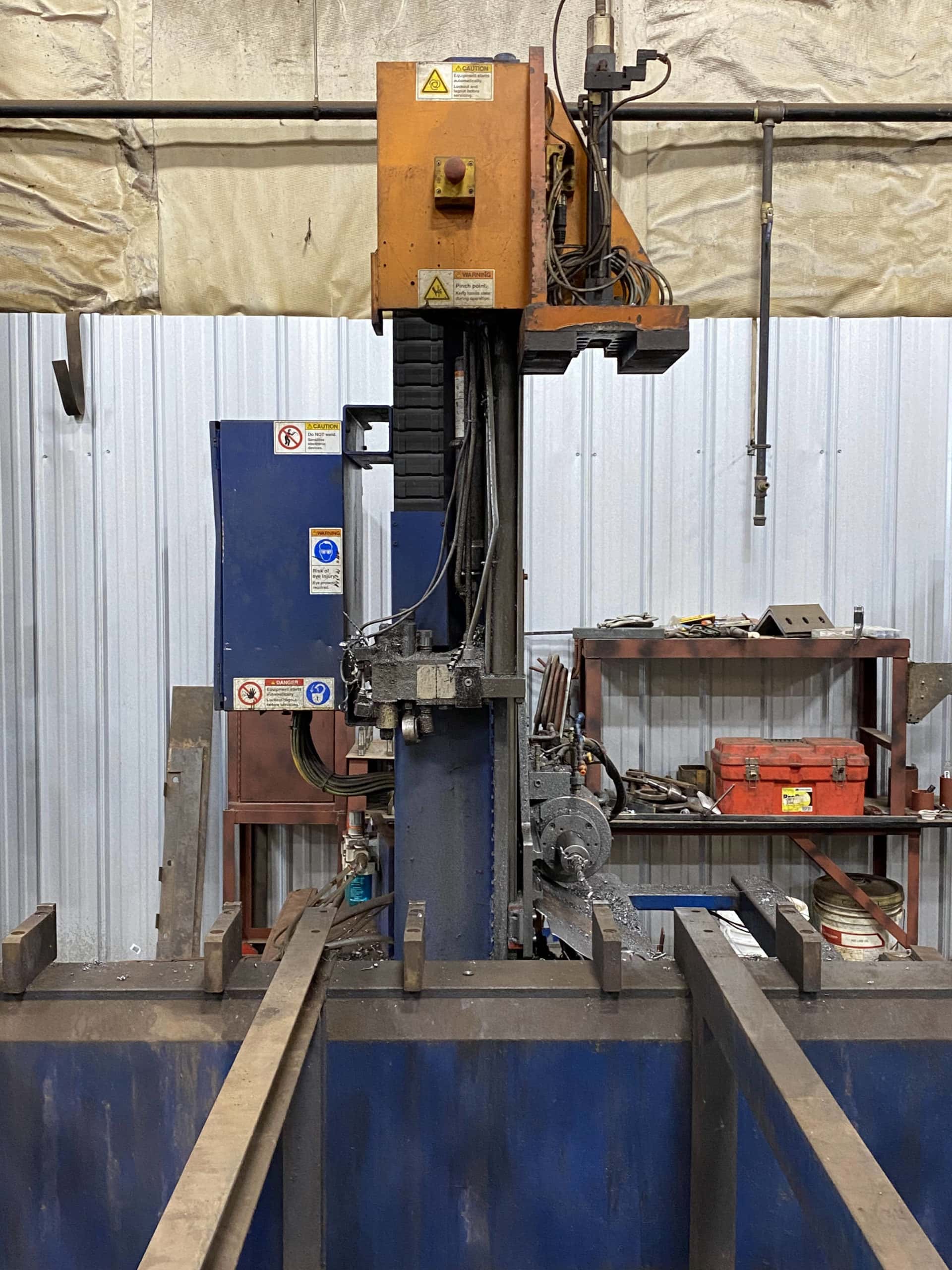 Peddinghaus Ocean Avenger MDL-1000B Beam Line, 2007 - 40" x 60' - Pre-Removal Pricing** - Image 7