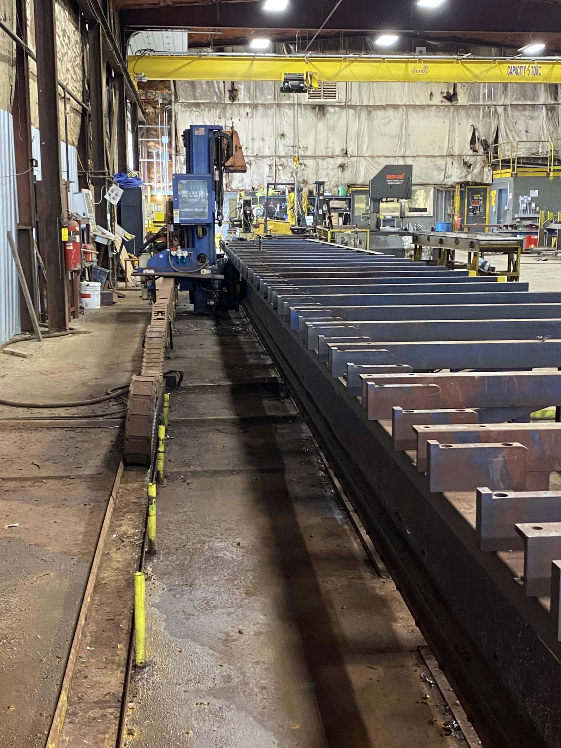 Peddinghaus Ocean Avenger MDL-1000B Beam Line, 2007 - 40" x 60' - Pre-Removal Pricing** - Image 5