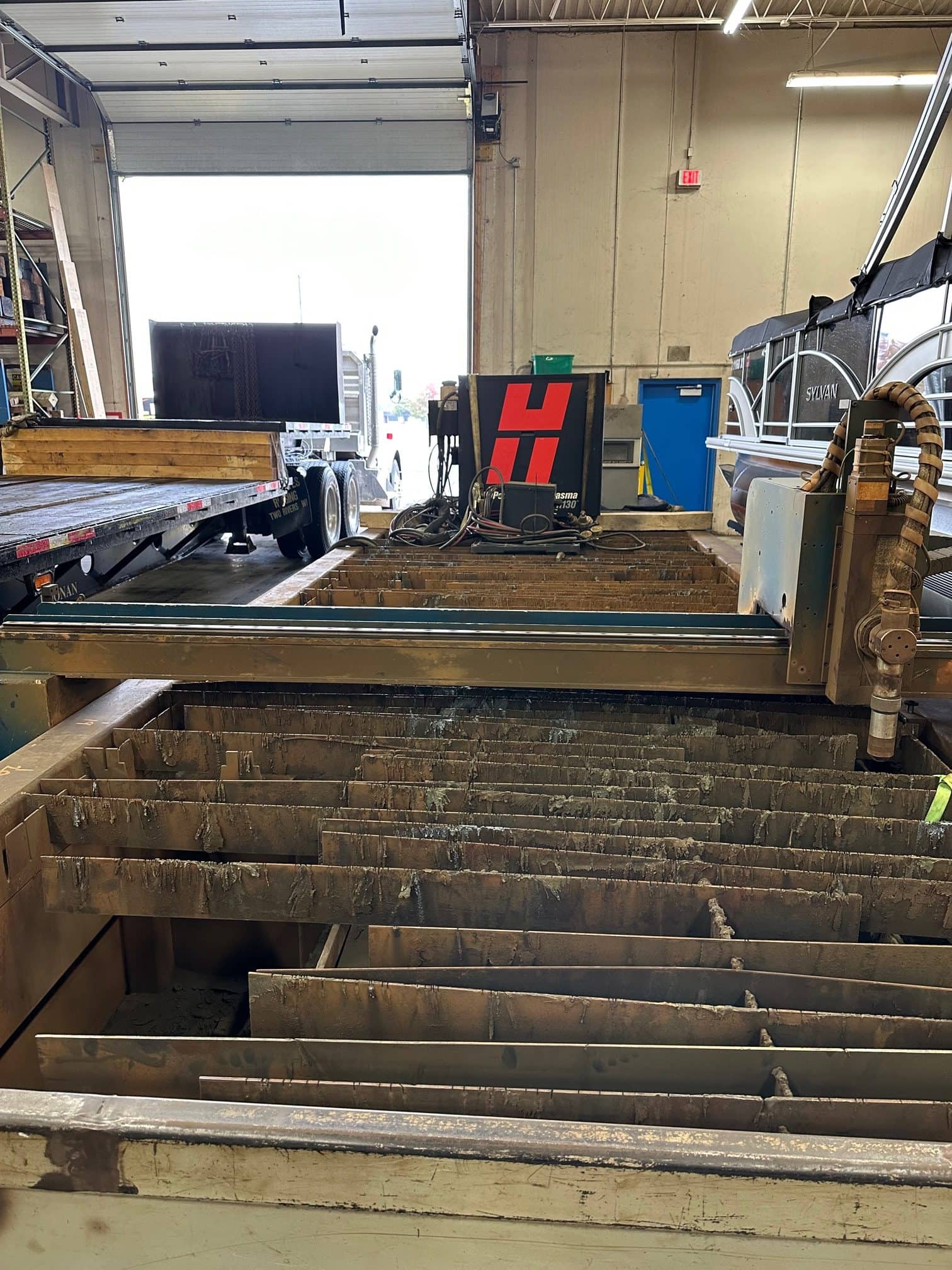 6' x 20' AKS Accu-Kut P0620 CNC Plasma Table, 2006 - Hypertherm HPR 130 - Image 5