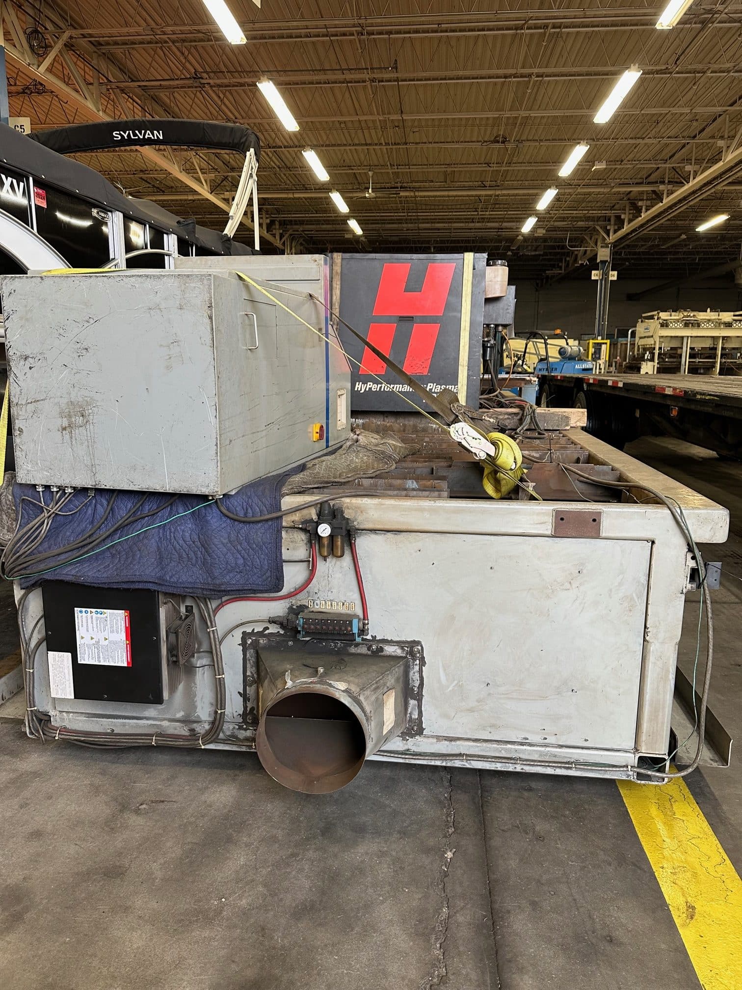 6' x 20' AKS Accu-Kut P0620 CNC Plasma Table, 2006 - Hypertherm HPR 130 - Image 2